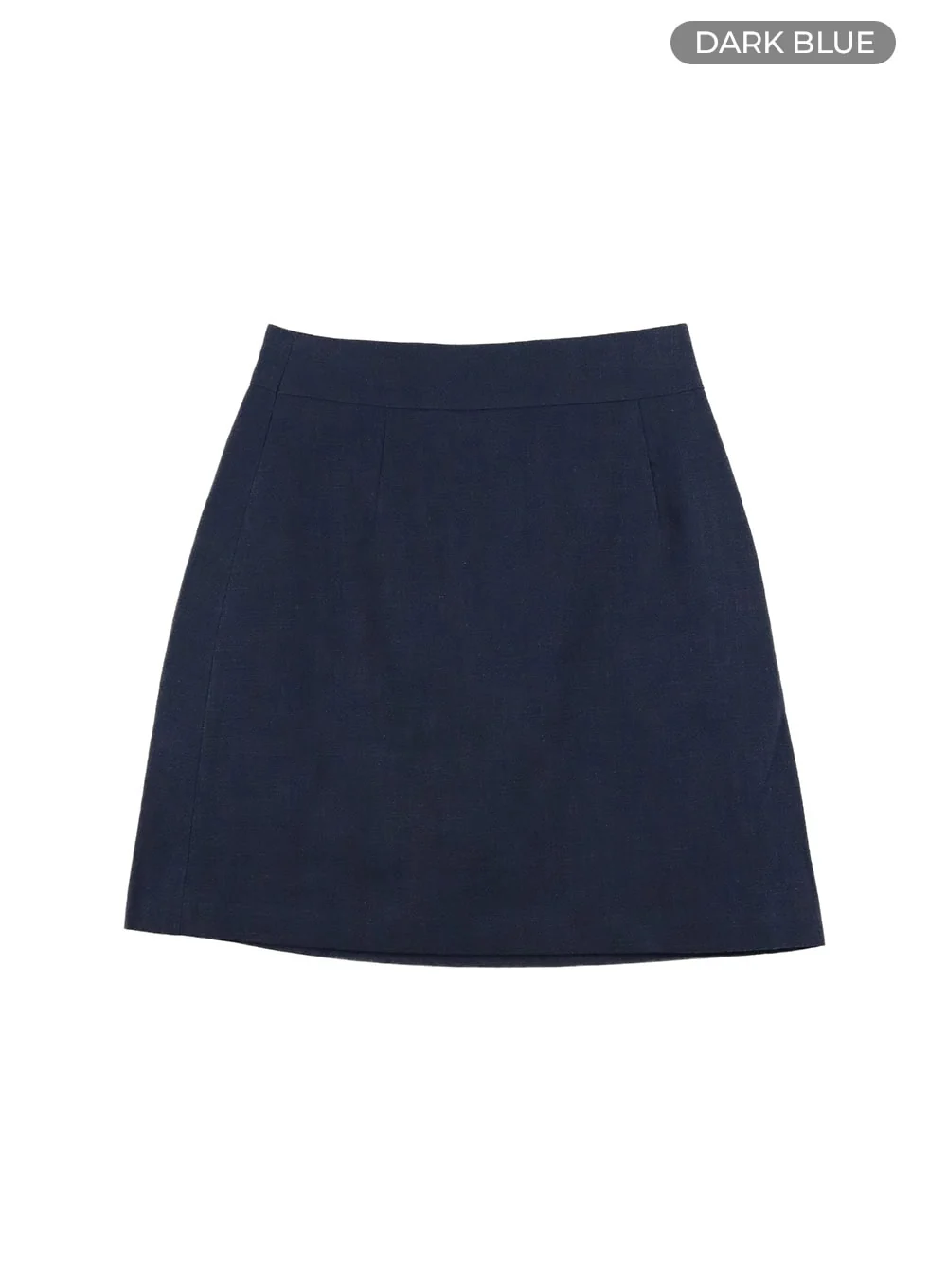 Linen Mini Skirt OY413 - Image 12