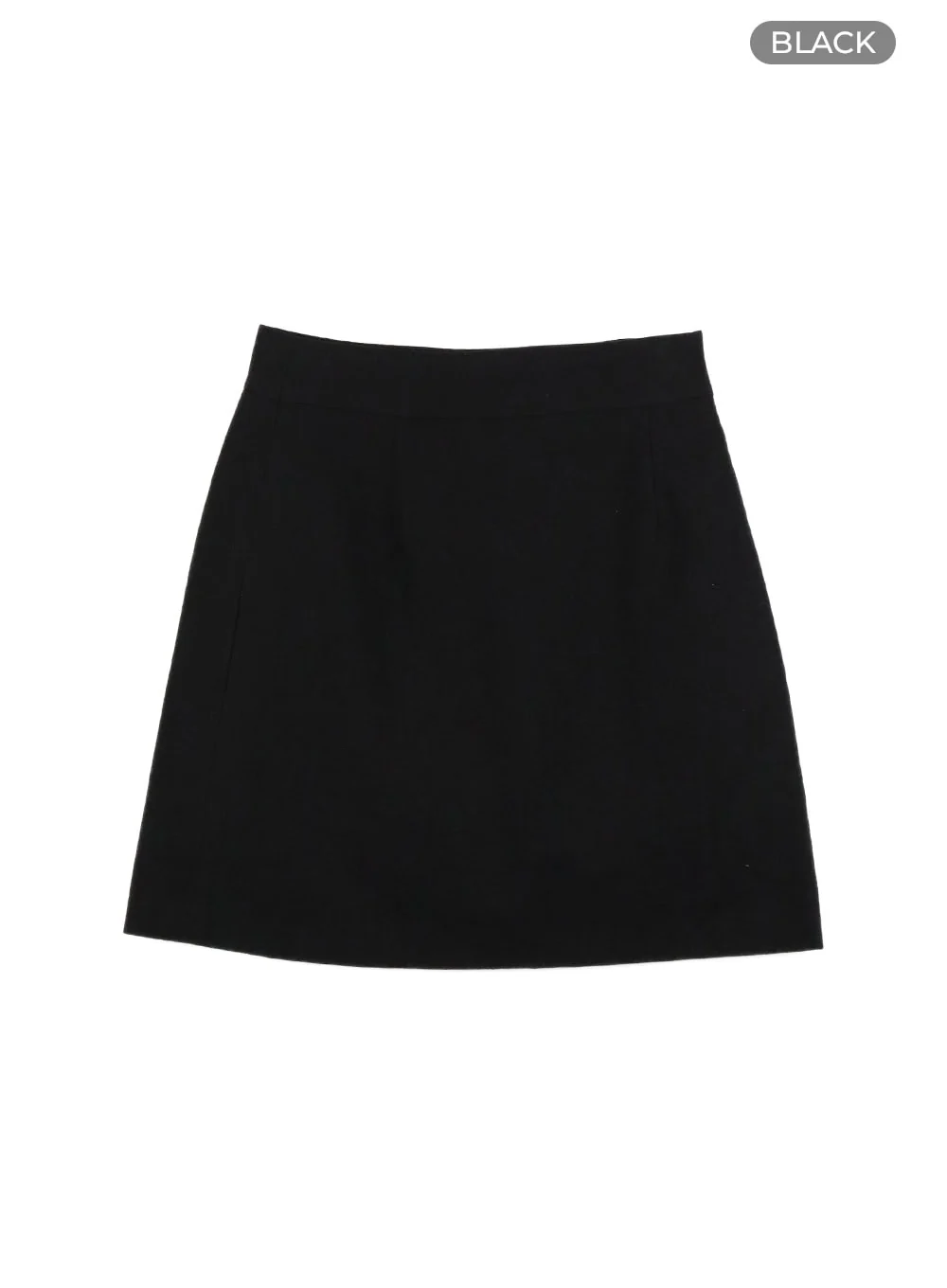 Linen Mini Skirt OY413 - Image 8
