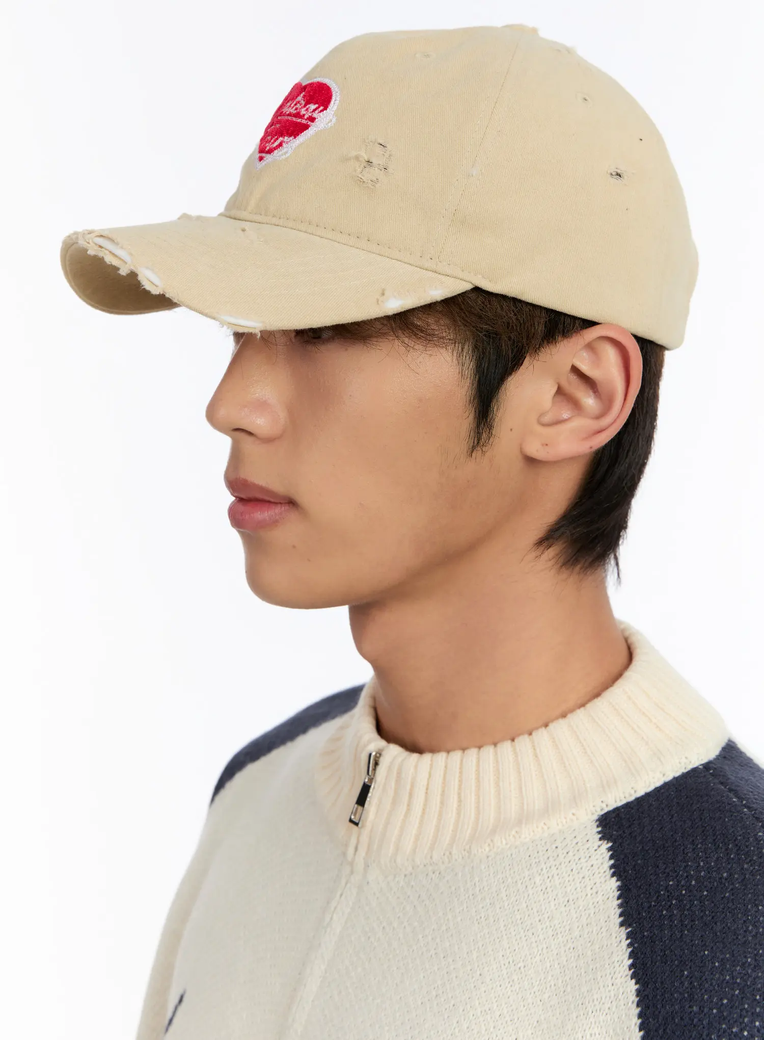 Lovers Vintage Beige Cap IN524 - Image 4