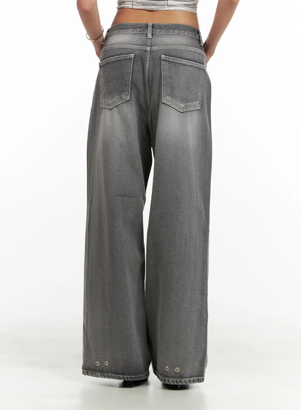Low Rise Baggy Jeans CY431 - Image 6