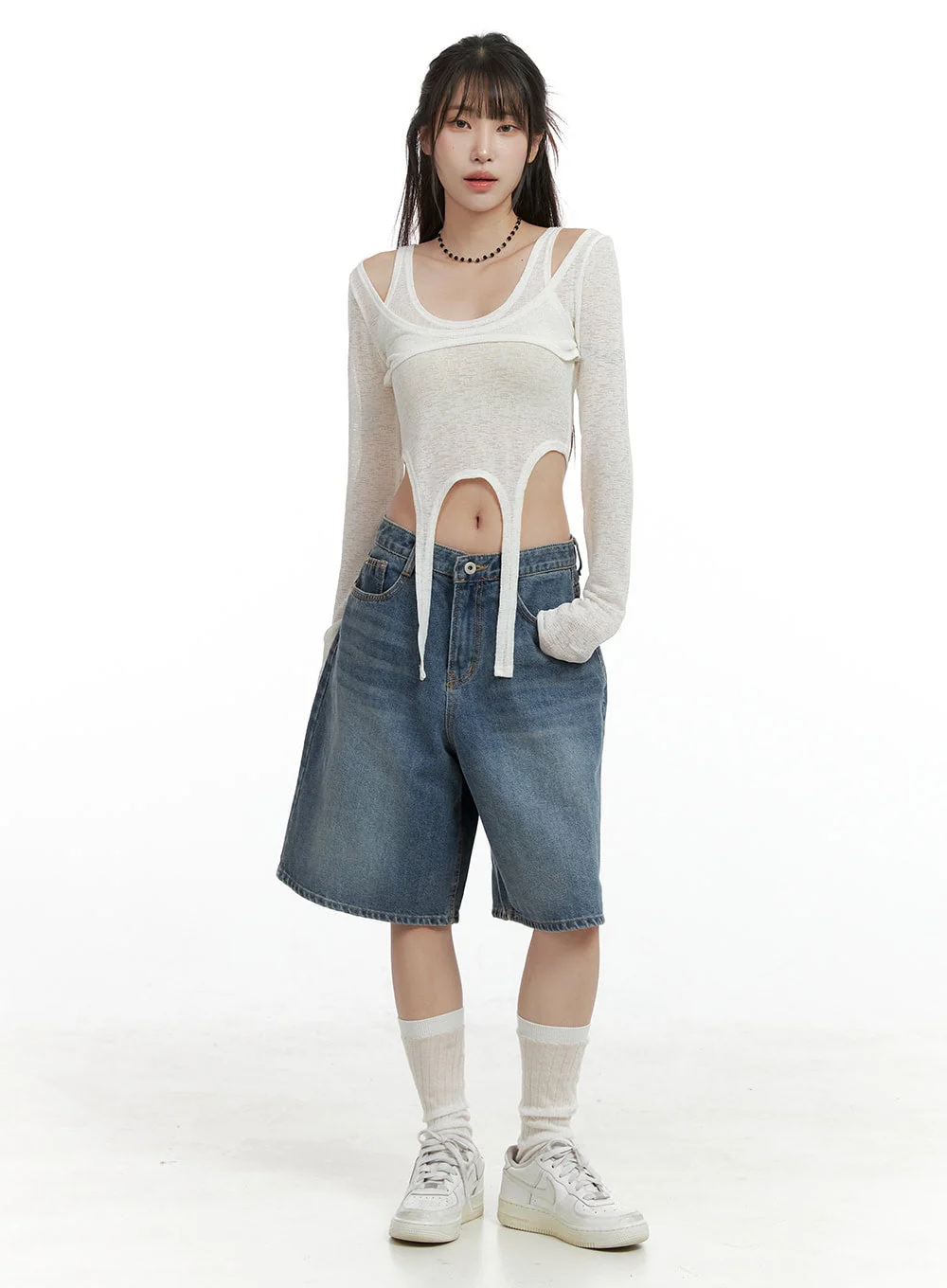 Low Rise Bermuda Jorts CL424 - Image 2