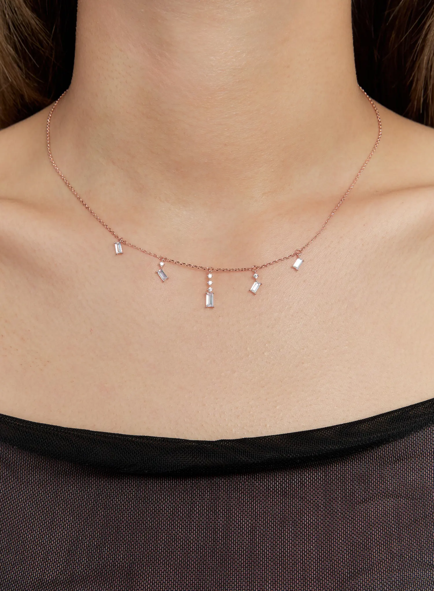 Lucent Charm Necklace IS517 - Image 3