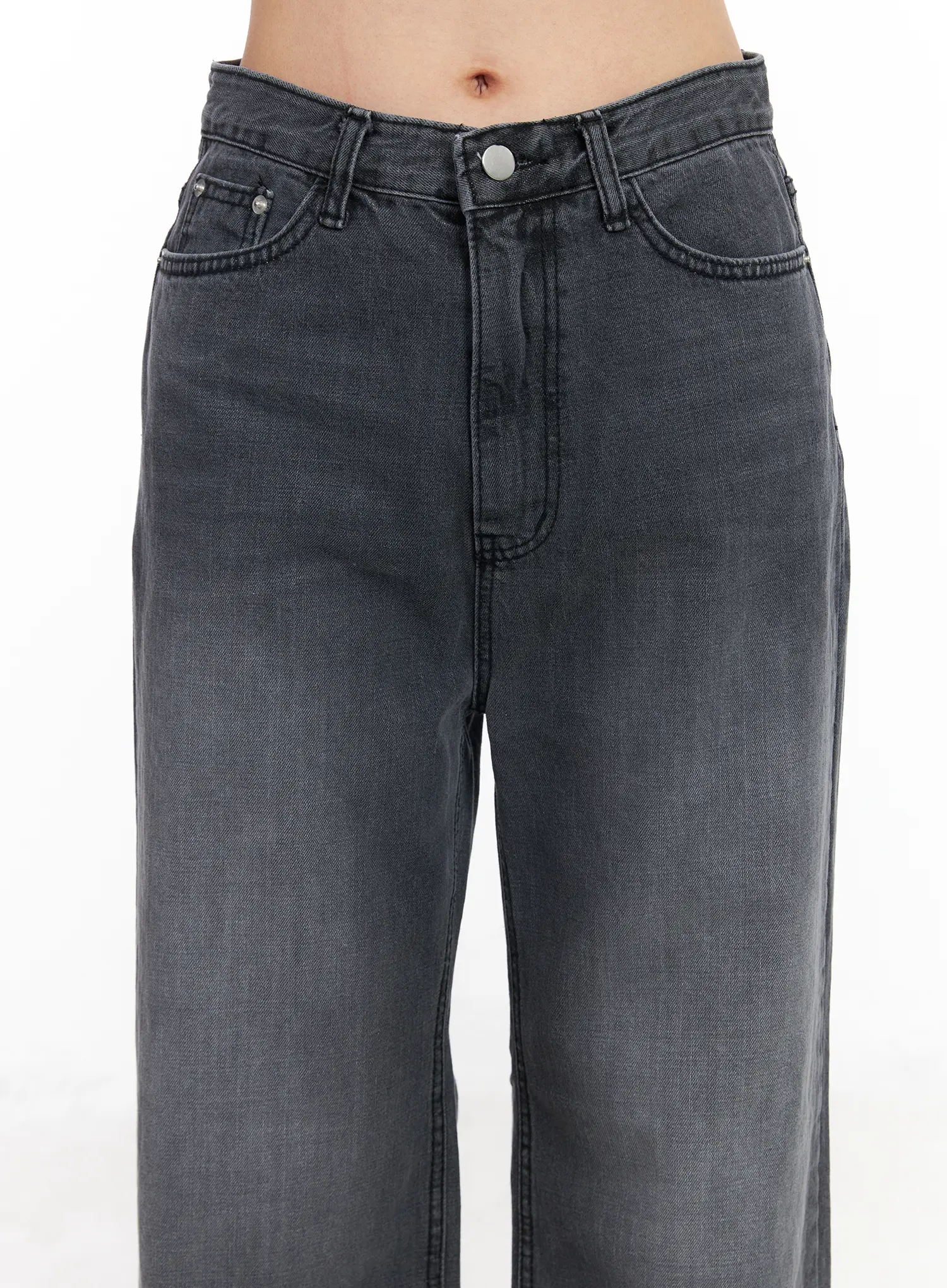 Marriene Classic Straight Leg Jeans CA510 - Image 3