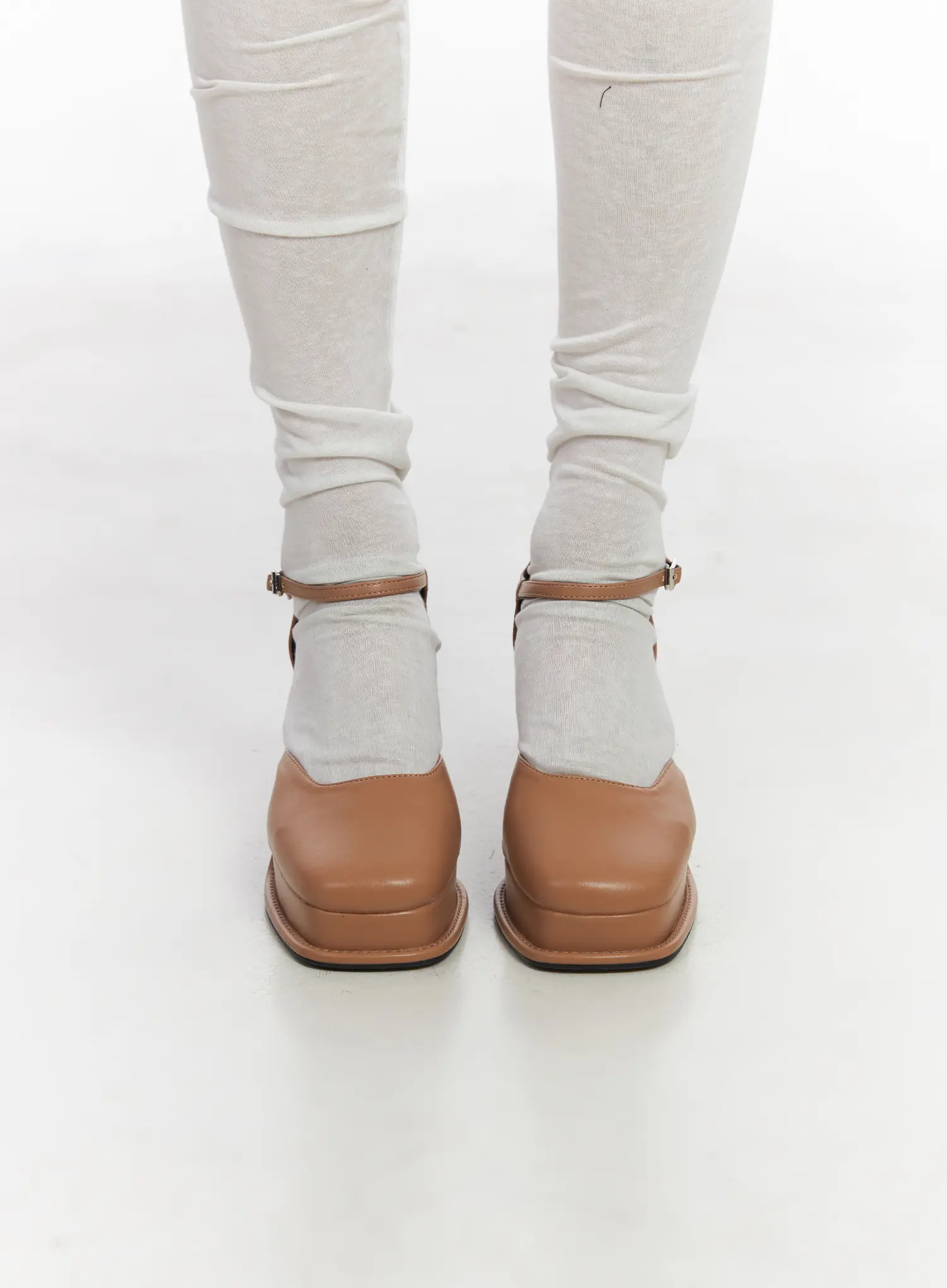 Mary Jane Block Heels CF506 - Image 3