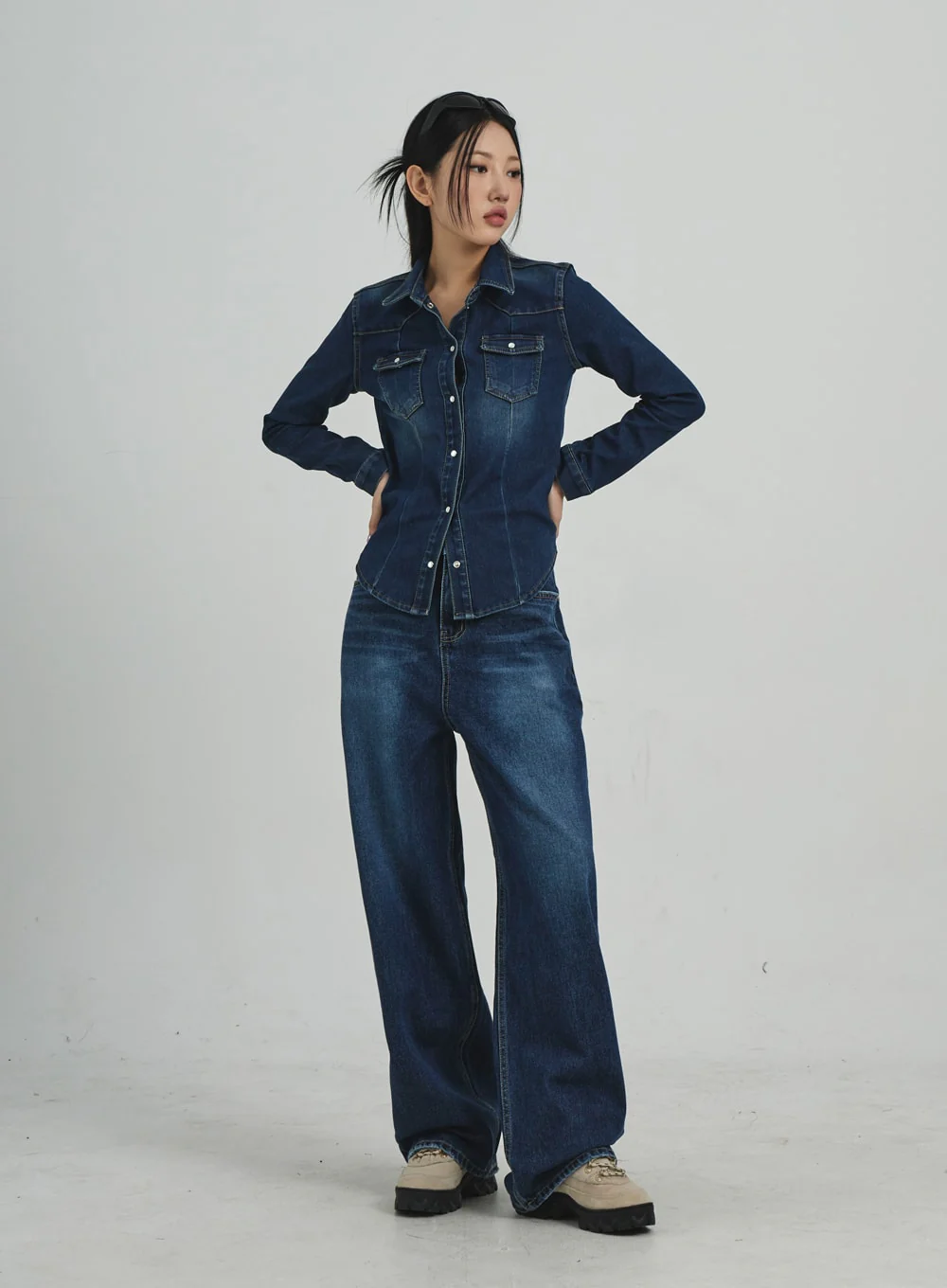 Maxi Wide Jeans CD09 - Image 3