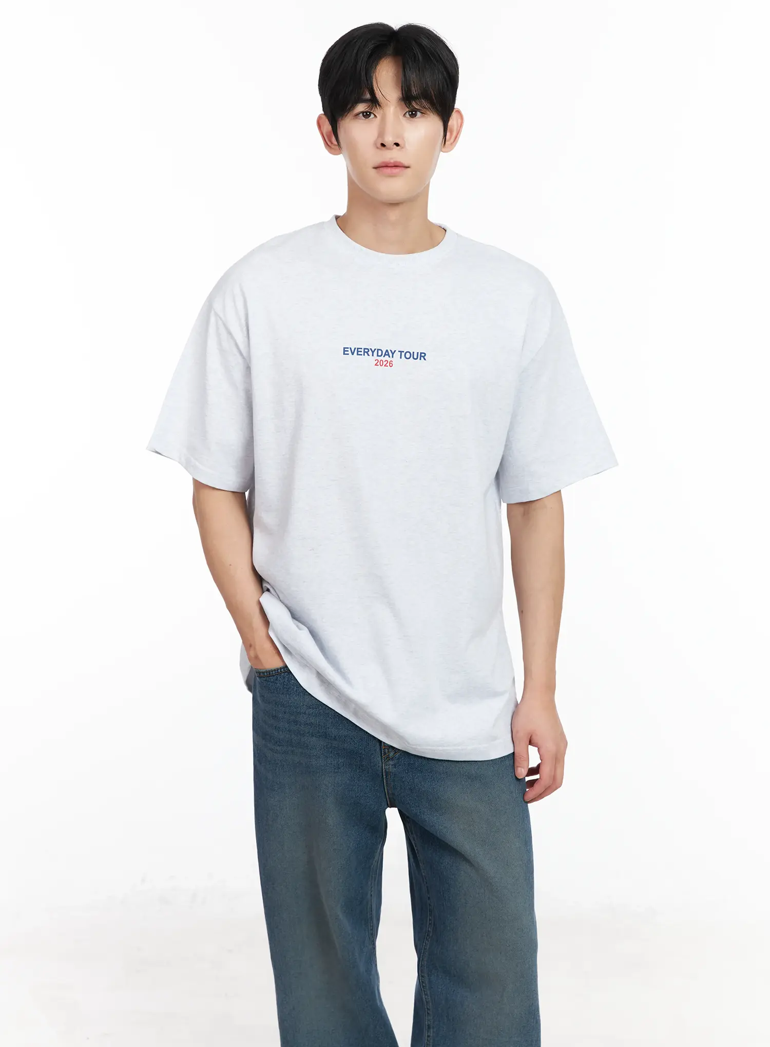 Men’s Graphic Back Print T-Shirt IM518 - Image 6