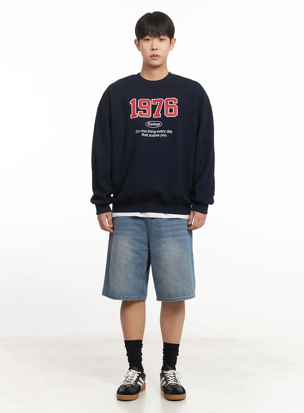 Men's 1976 Graphic Sweatshirt IM528 - Image 7