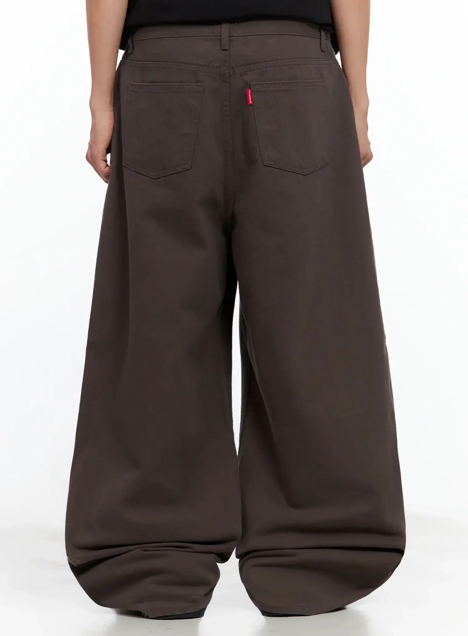 Men's Baggy Wide-Fit Pants IL516 - Image 6