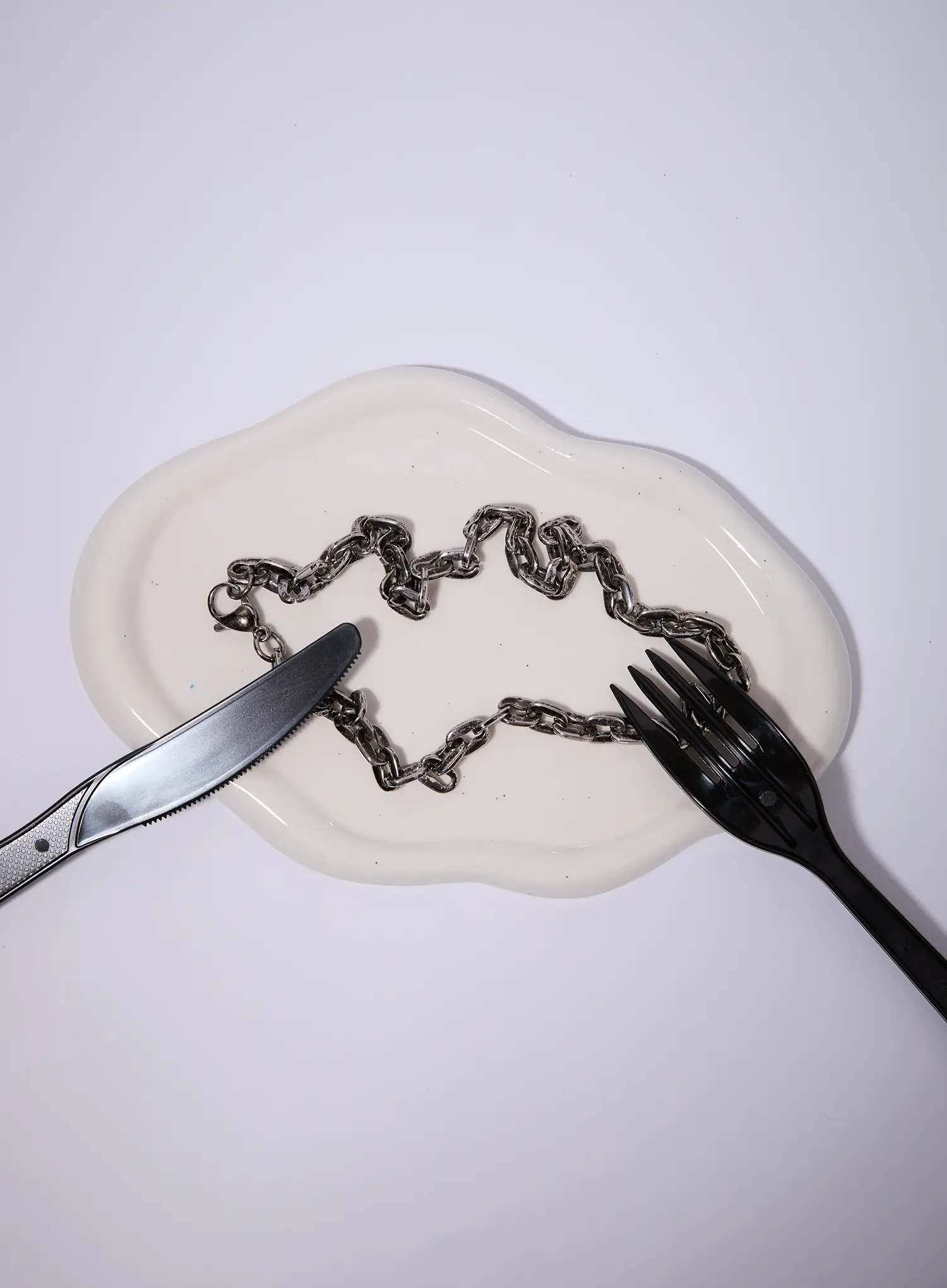 Men's Basic Chunky Chain Necklace IL501