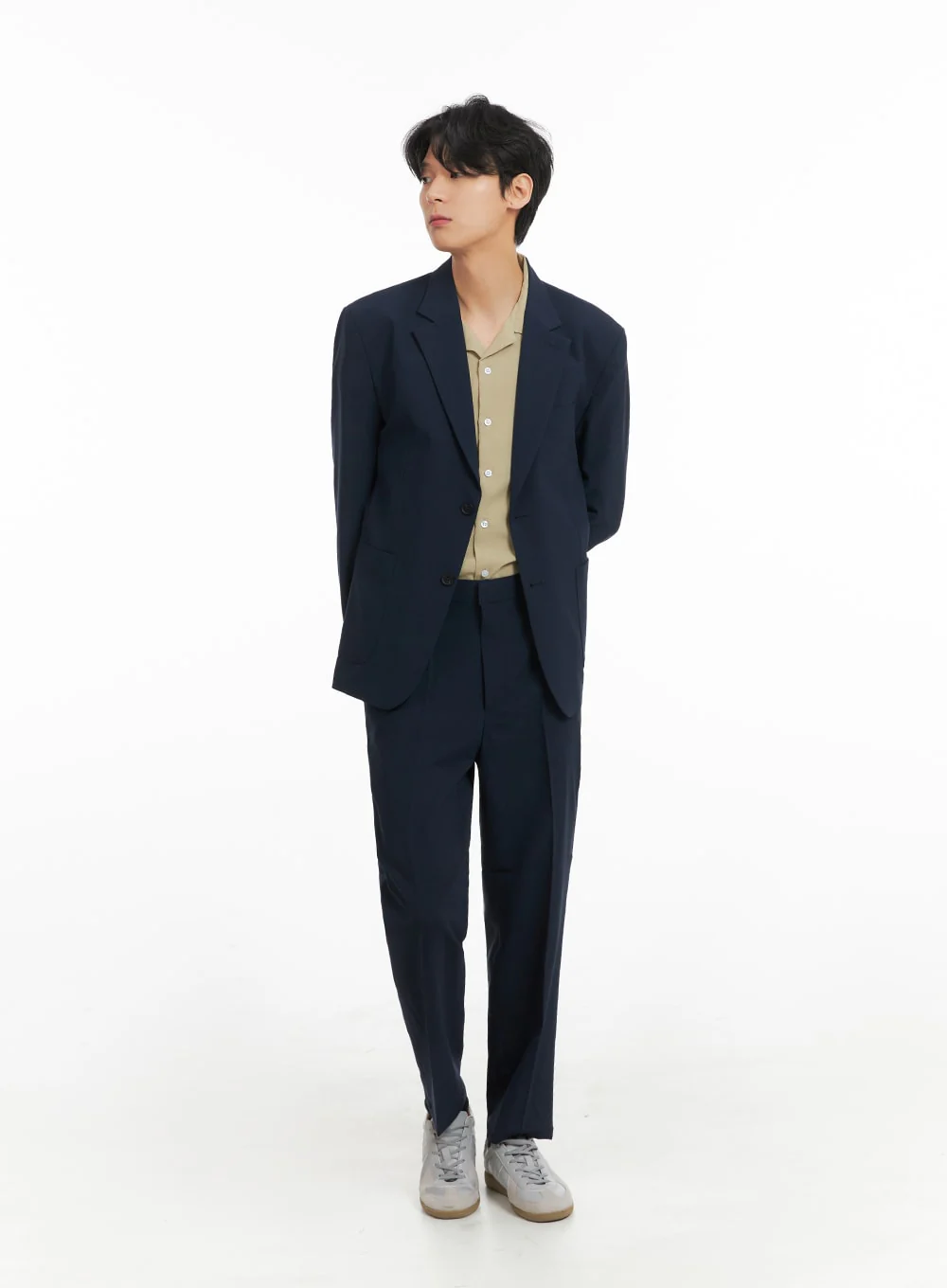 Men's Basic Suit Pants IA401 - Image 3