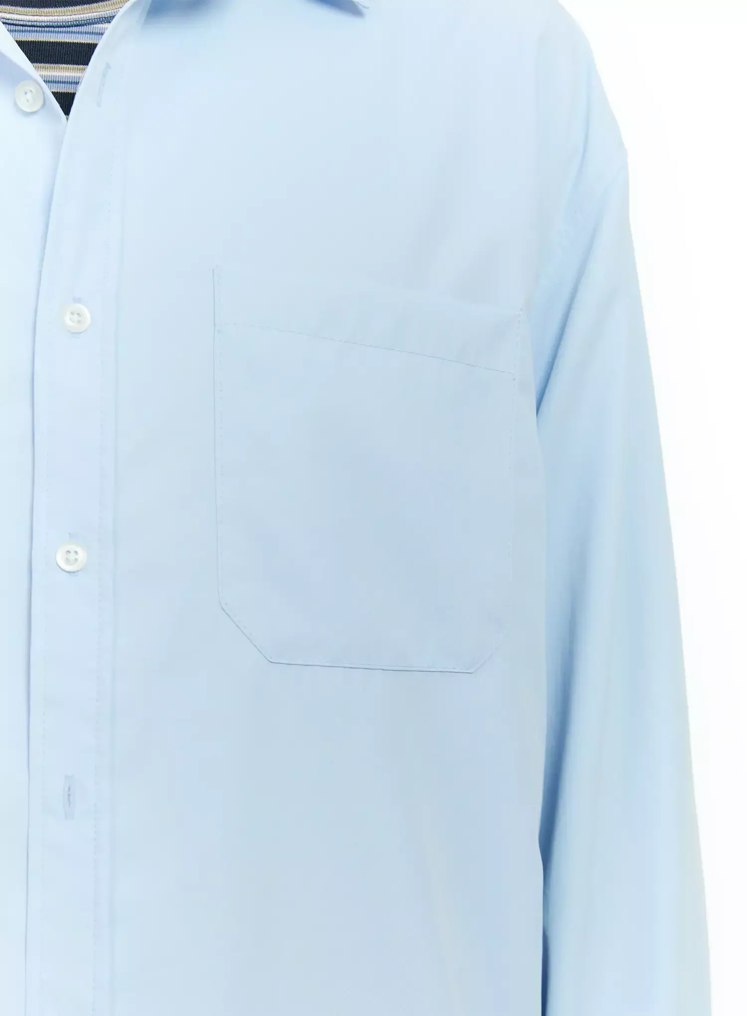 Men's Basic Tencel Button-Up Shirt IN525 - Image 3