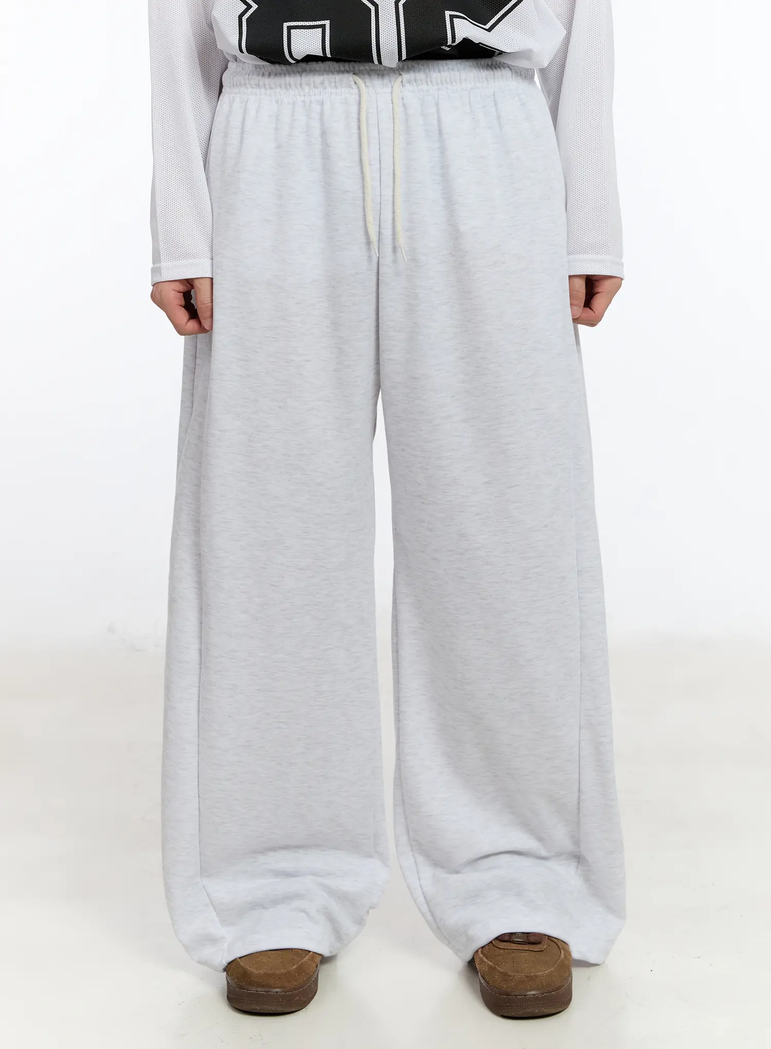 Men's Basic Wide-Leg Sweatpants IA508