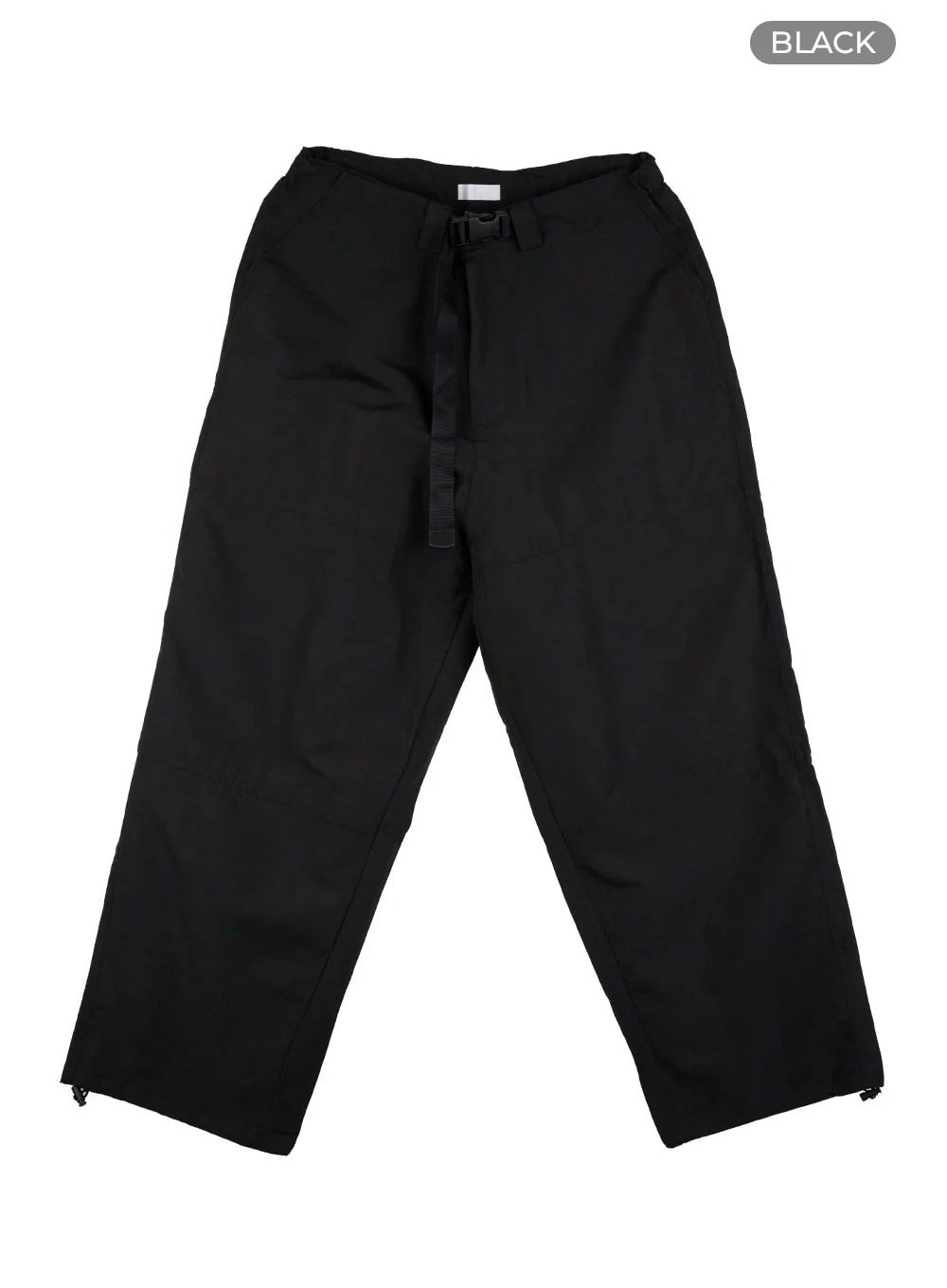 Men's Belted Wide Leg Trousers IG409 - Image 9