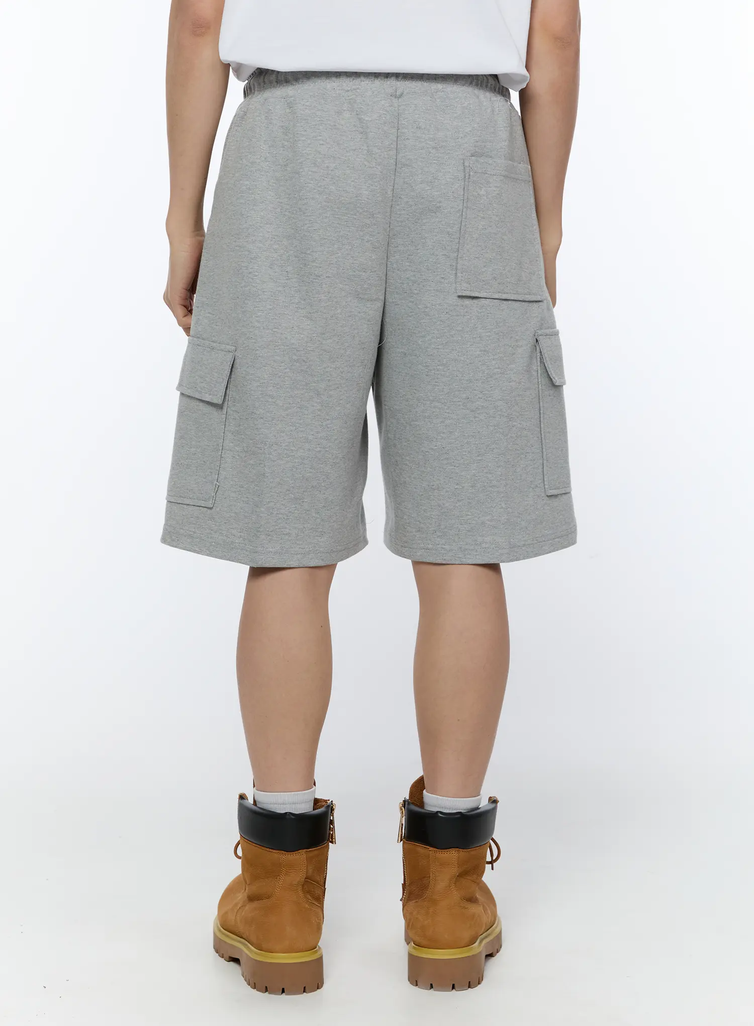 Men's Cargo Sweat Shorts IA517 - Image 6
