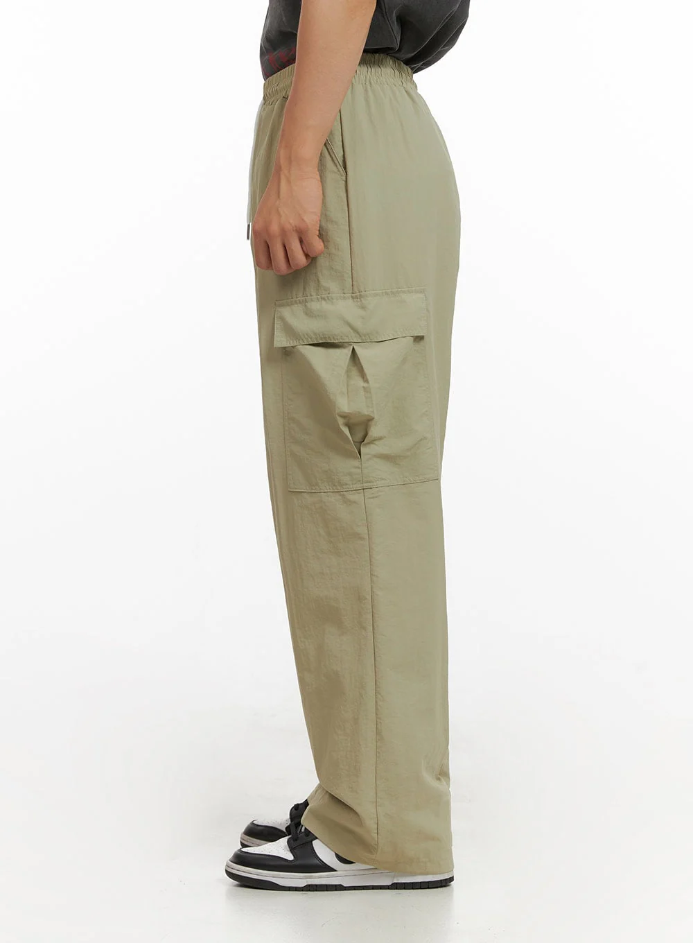 Men's Cargo Wide Leg Pants IG409 - Image 5