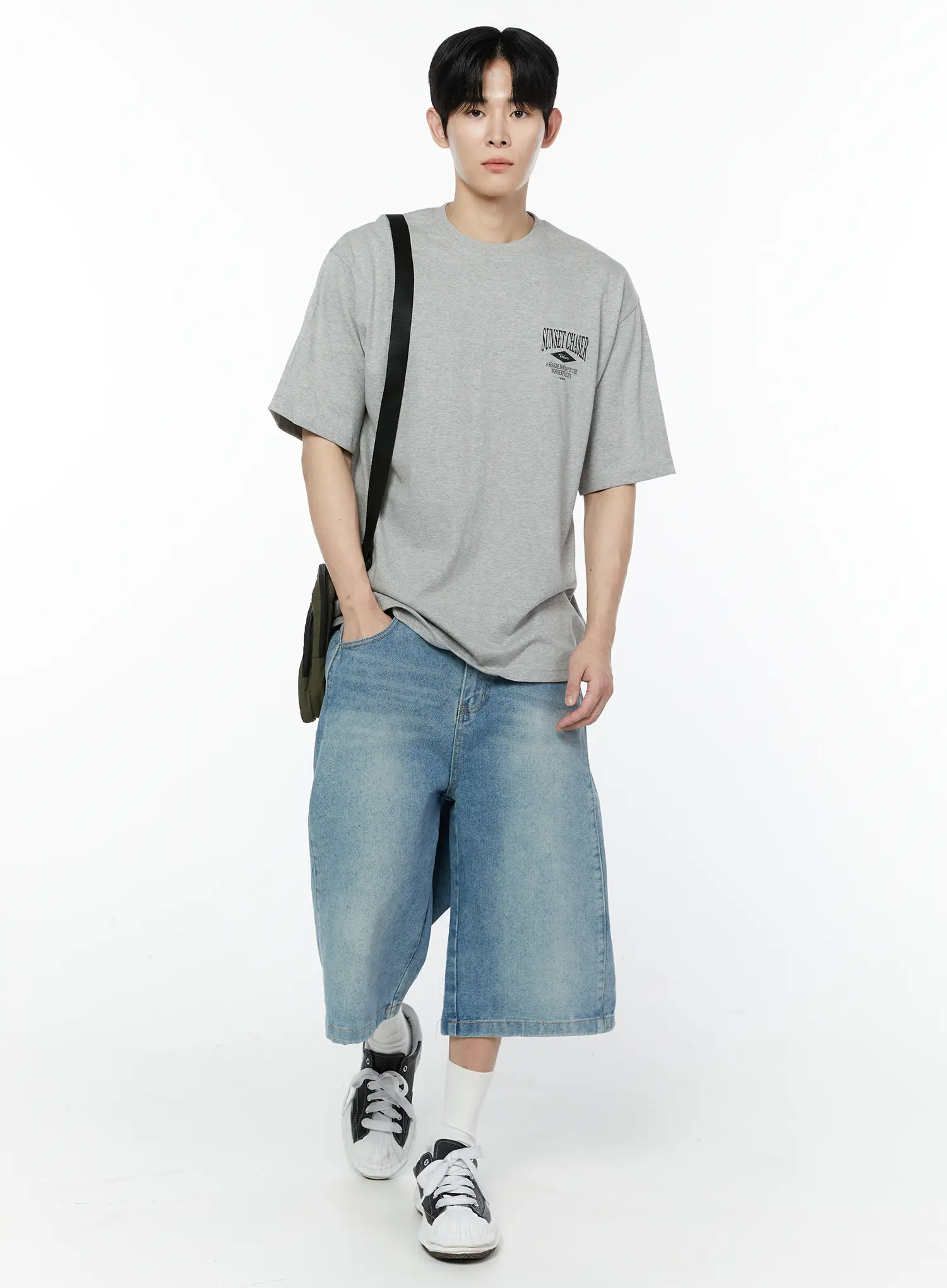 Men's Casual Back Print T-Shirt IA527 - Image 8