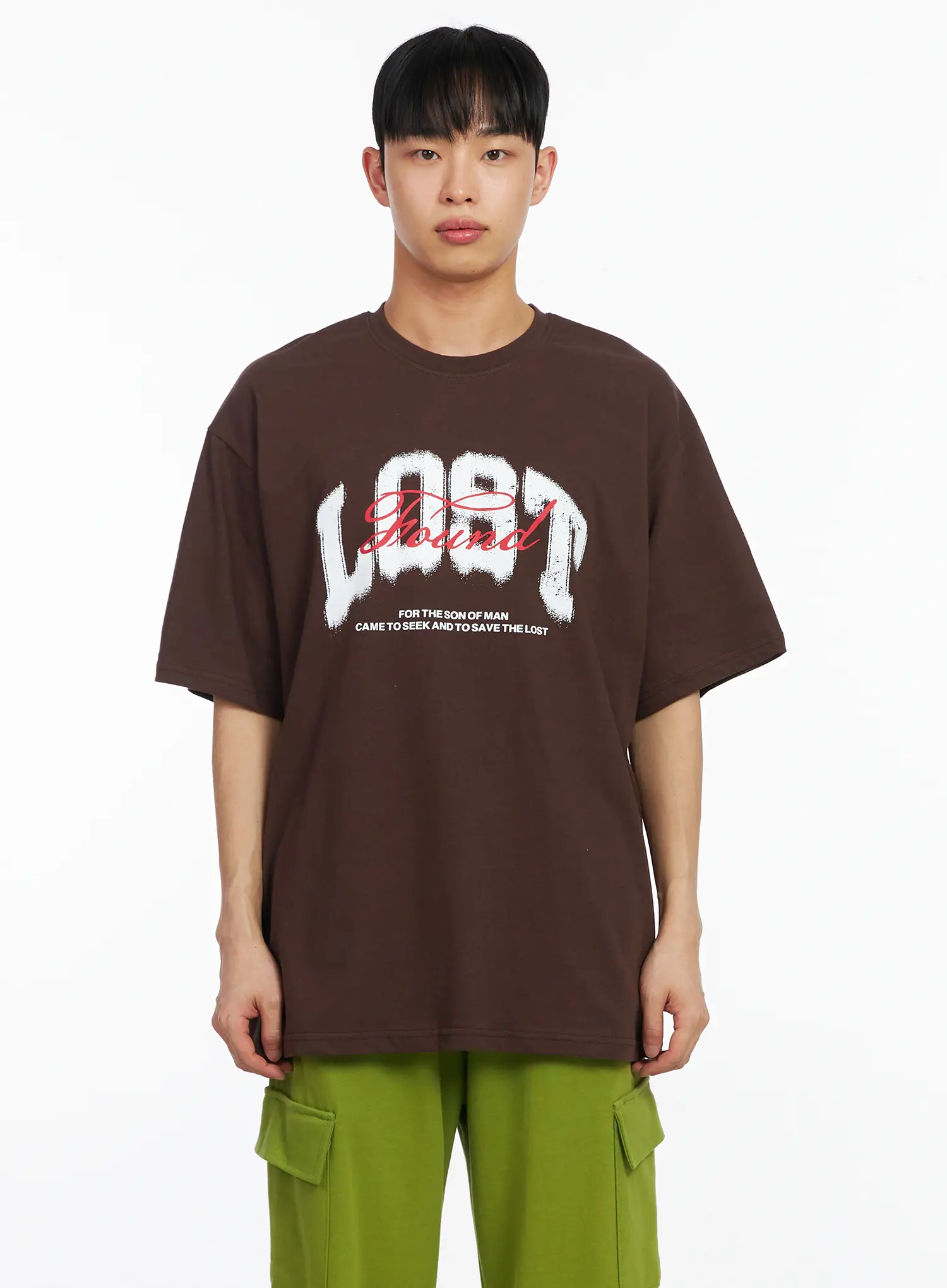 Men's Casual Crewneck Graphic Tee IA501 - Image 8