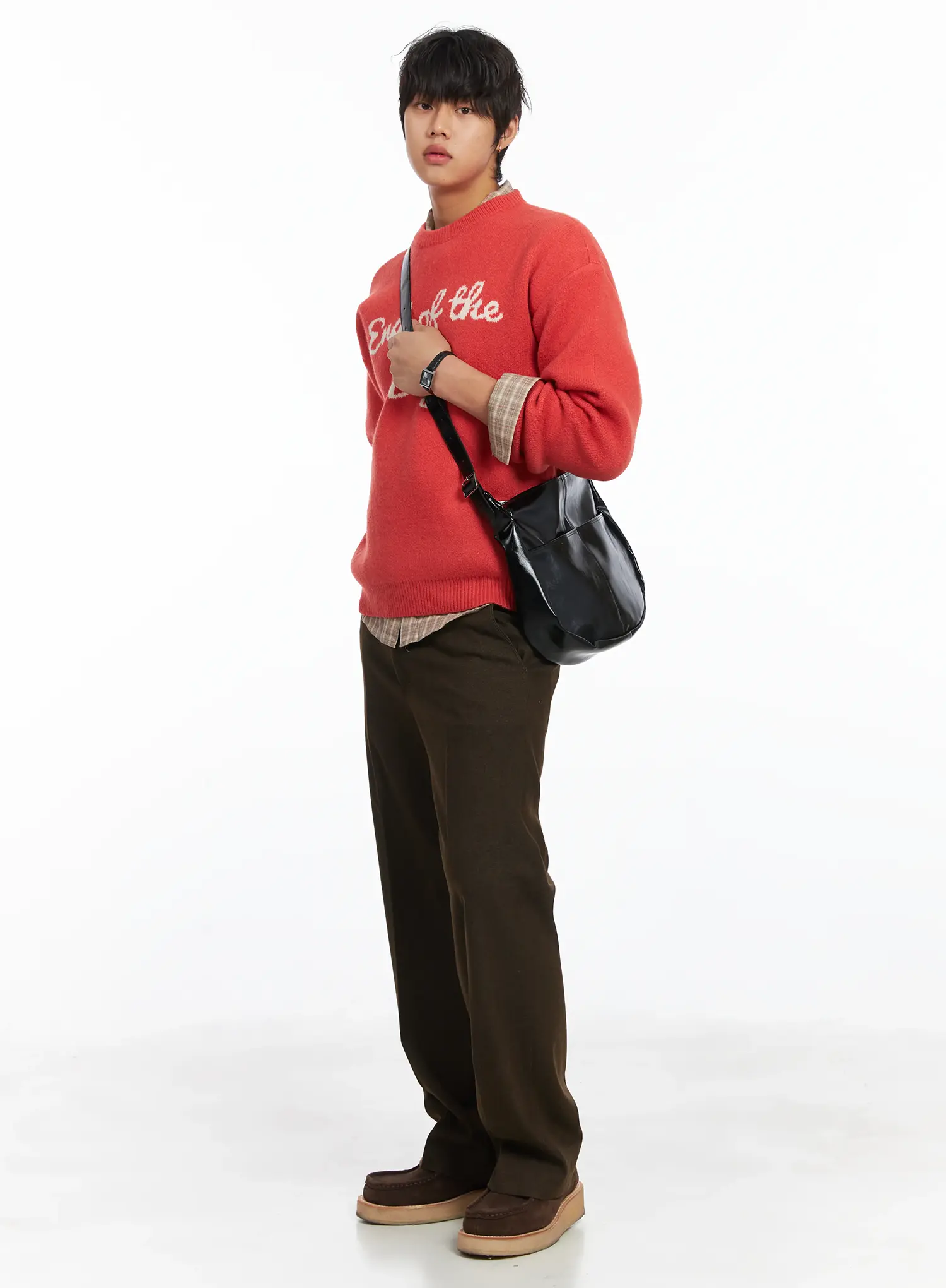 Men's Casual Crossbody Bag IJ512 - Image 6