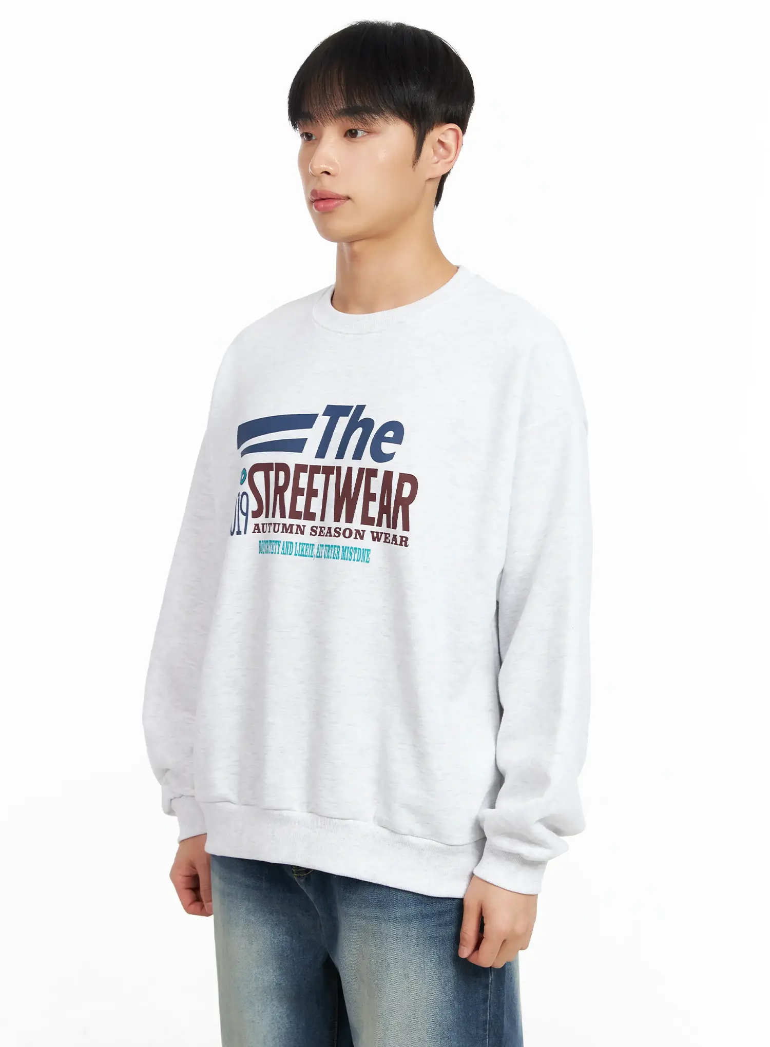 Men's Casual Graphic Crewneck Sweatshirt IM511 - Image 4