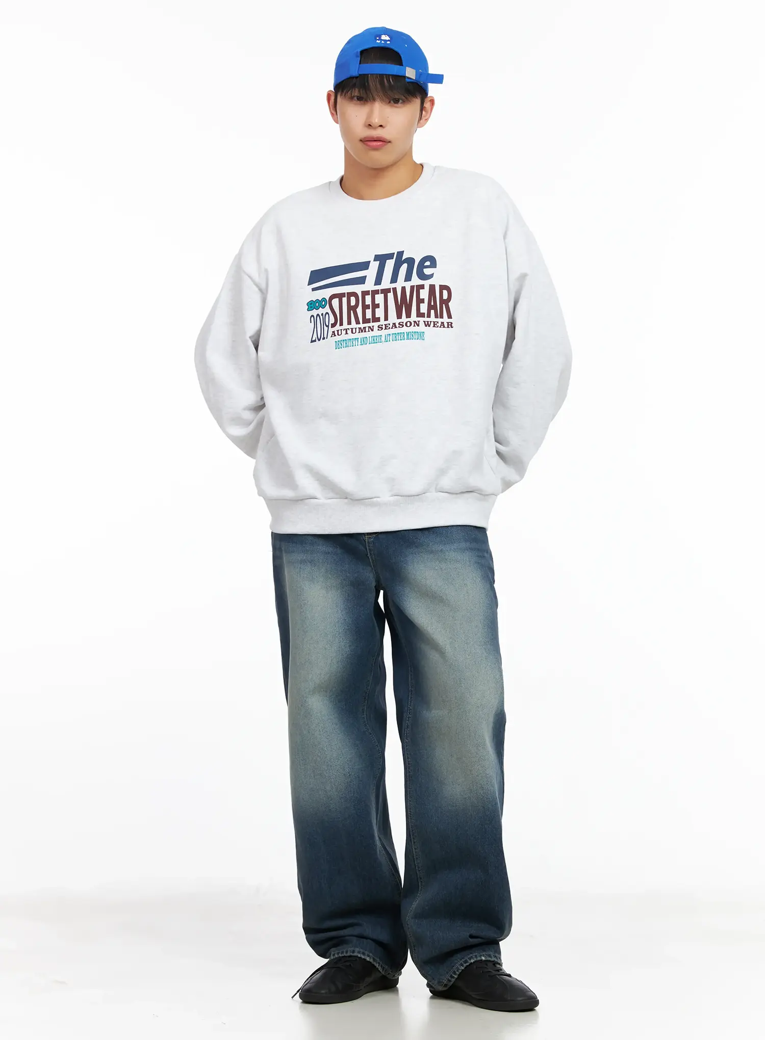 Men's Casual Graphic Crewneck Sweatshirt IM511 - Image 7