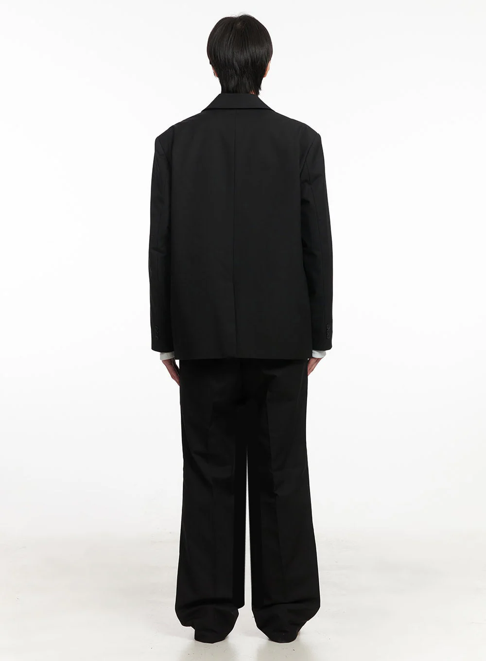 Men's Classic Wide-Leg Slacks IA511 - Image 9