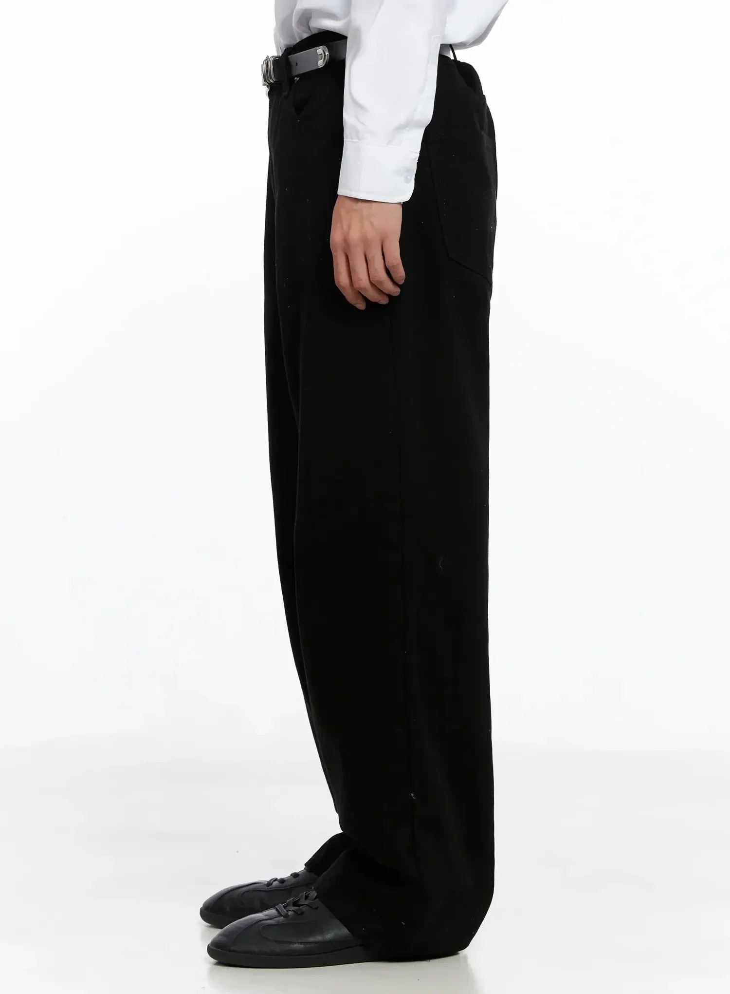 Men's Classic Wide Pants IO517 - Image 6