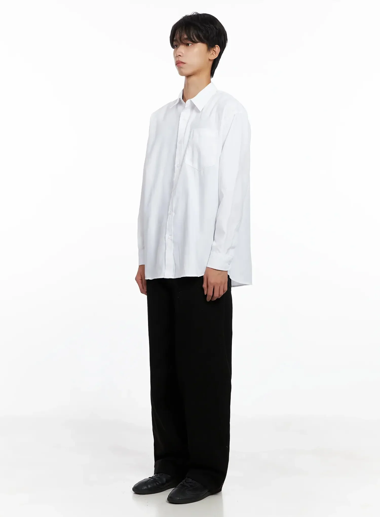 Men's Classic Wide Pants IO517 - Image 9
