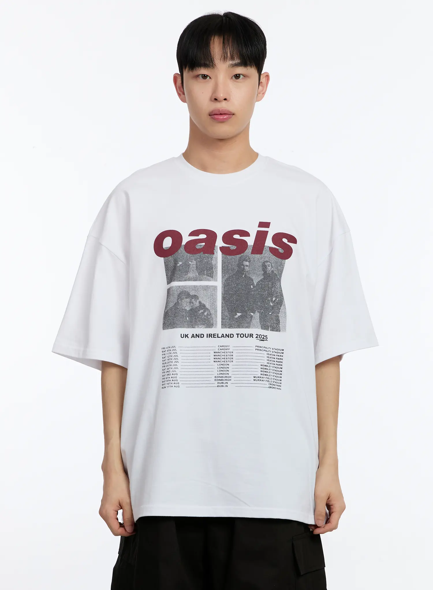 Men's Cotton Graphic Short Sleeve Tee IA507 - Image 8