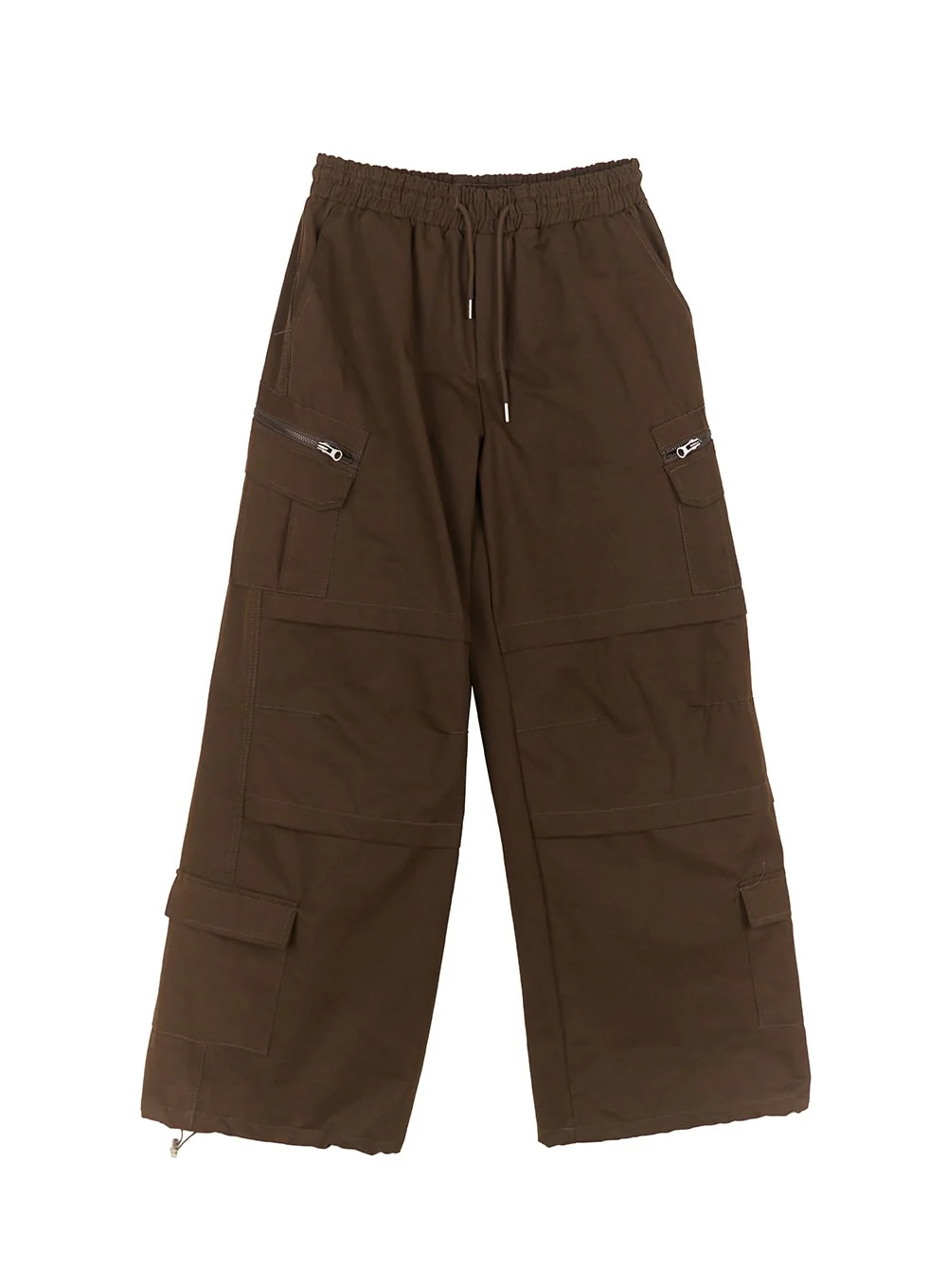 Men's Cotton Pocket Wide-Leg Pants IM528 - Image 16