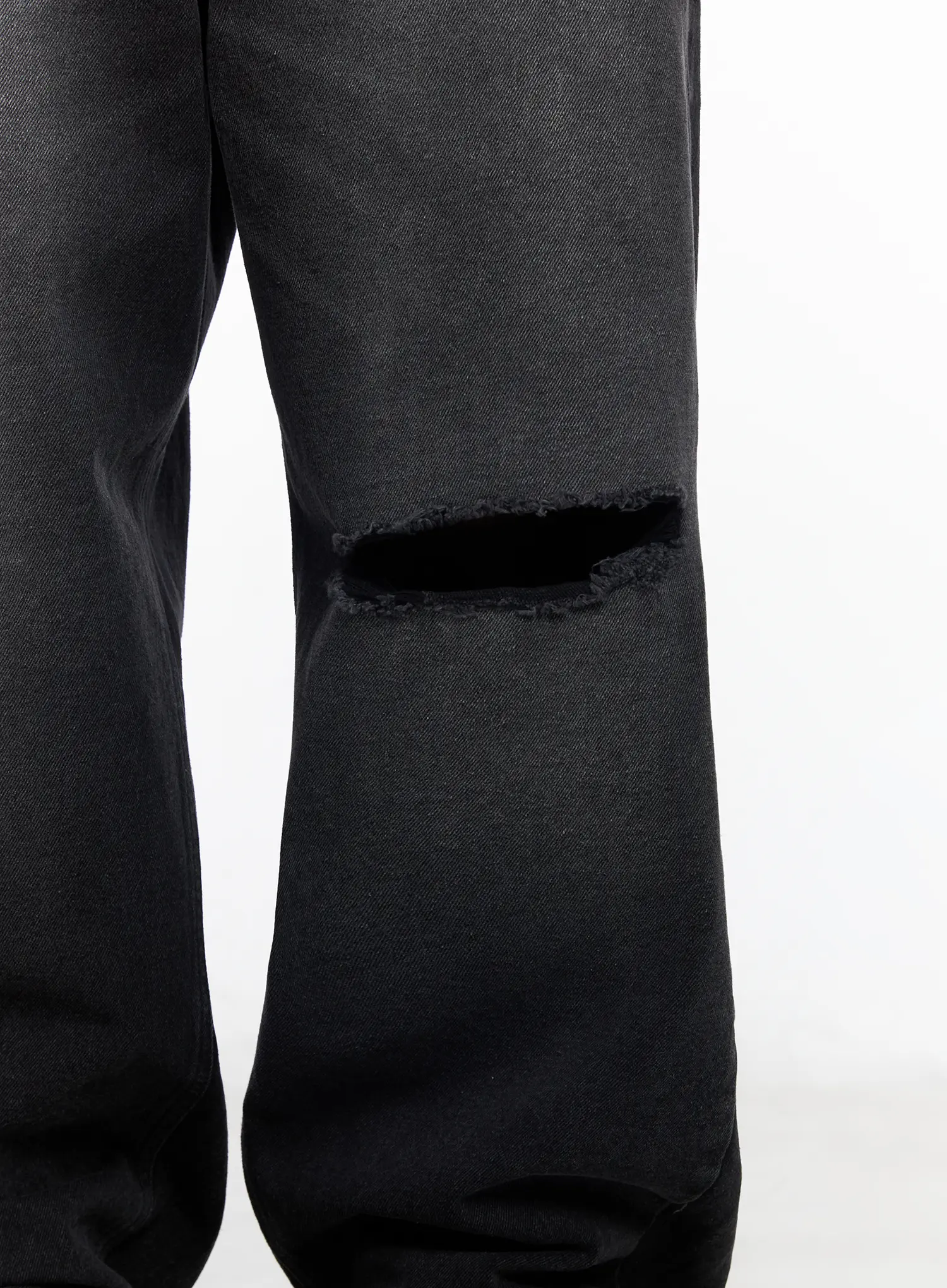 Men's Distressed Baggy Jeans IA501 - Image 6