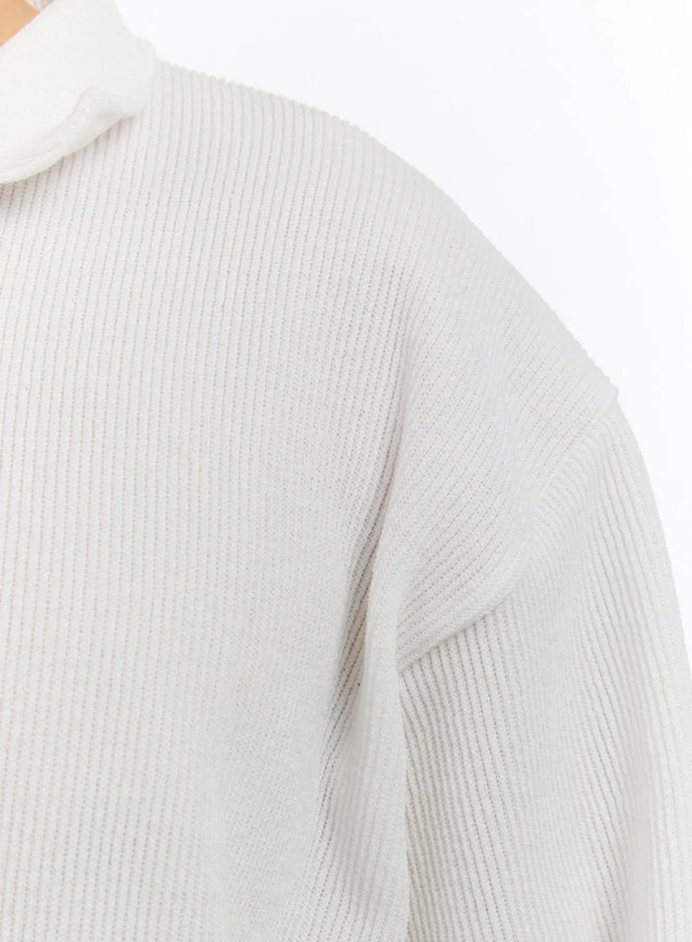 Men's Essential Collared Sweatshirt IM525 - Image 3