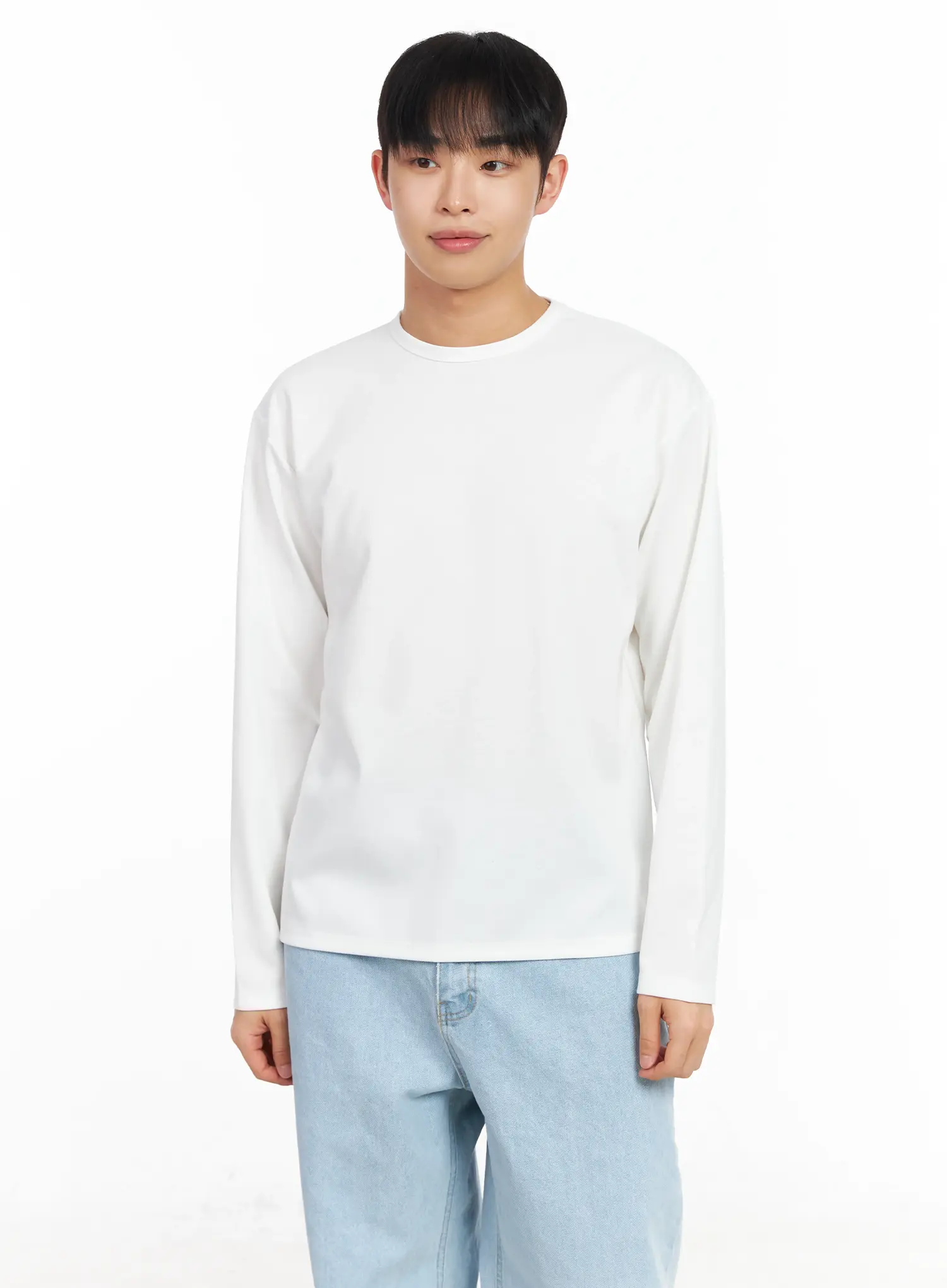 Men's Essential Long Sleeve Tee IM511 - Image 7