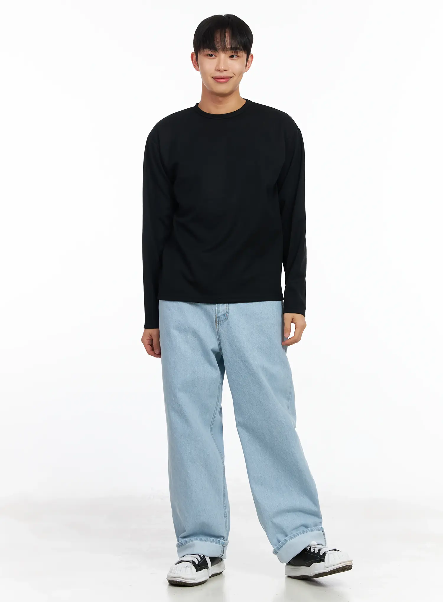 Men's Essential Long Sleeve Tee IM511 - Image 9