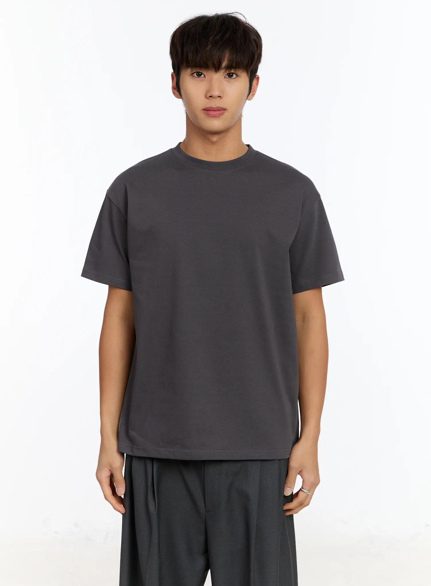 Men's Essential Slim Fit T-Shirt IM530 - Image 10