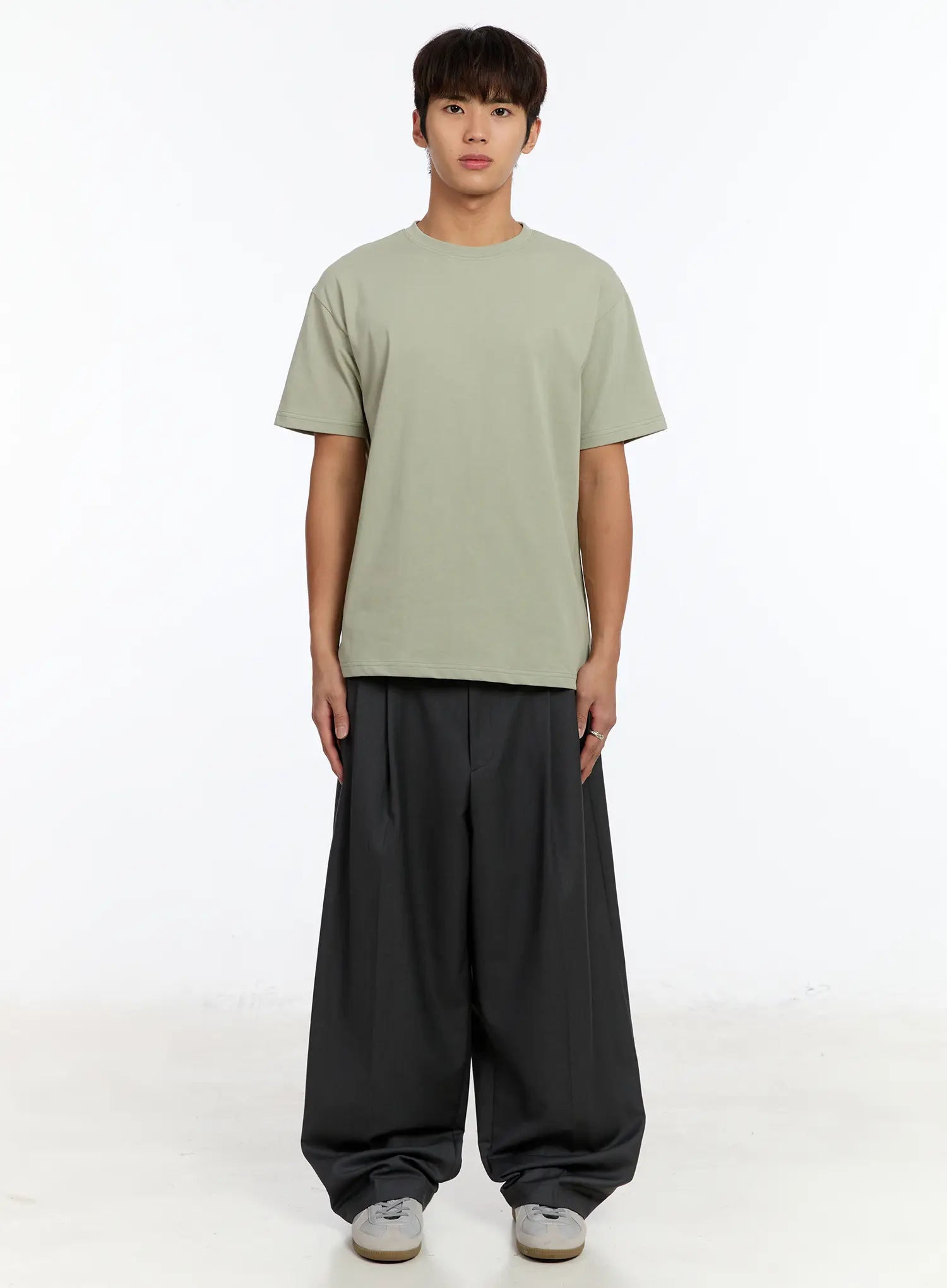 Men's Essential Slim Fit T-Shirt IM530 - Image 3