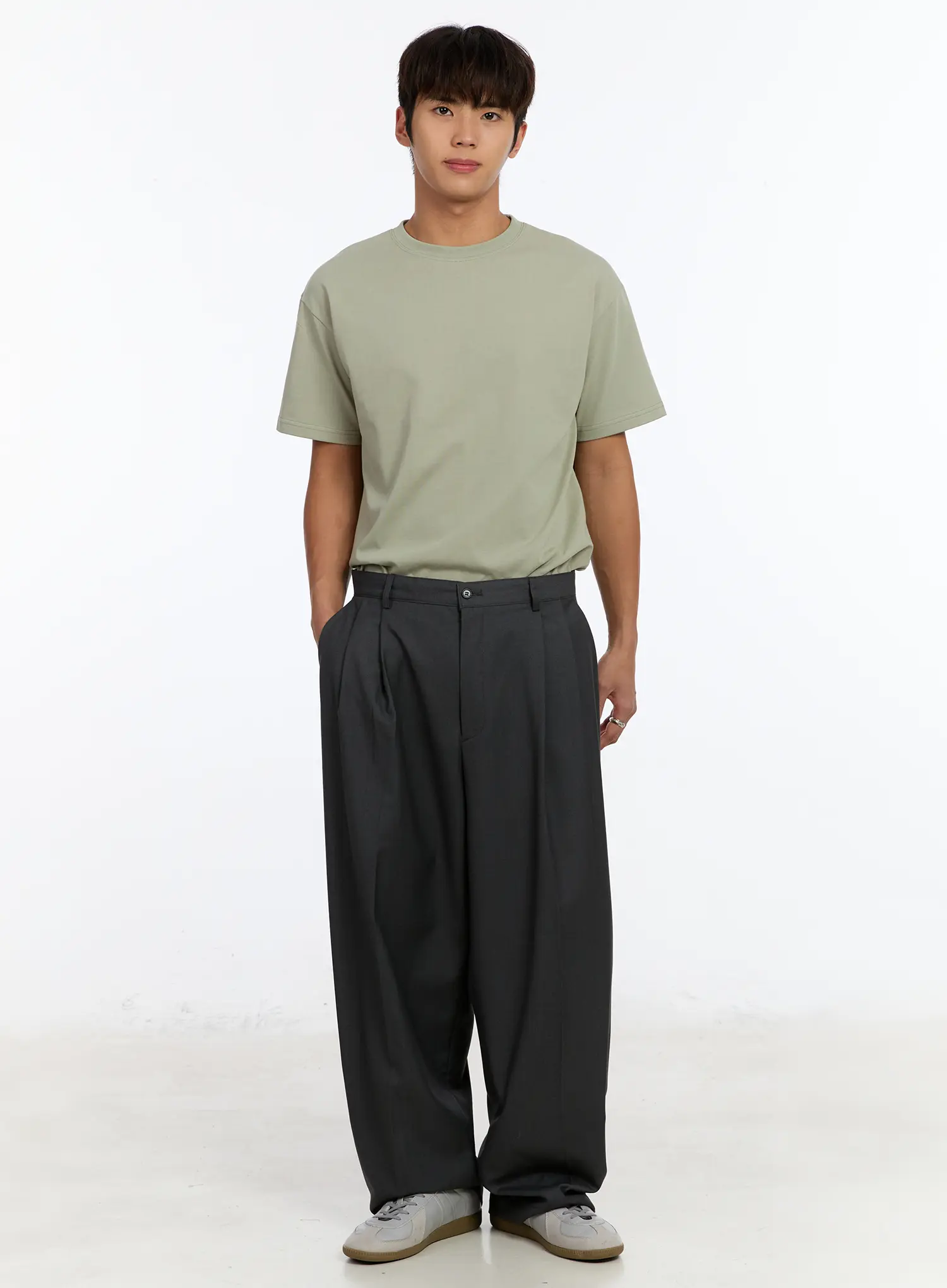 Men's Essential Slim Fit T-Shirt IM530 - Image 7