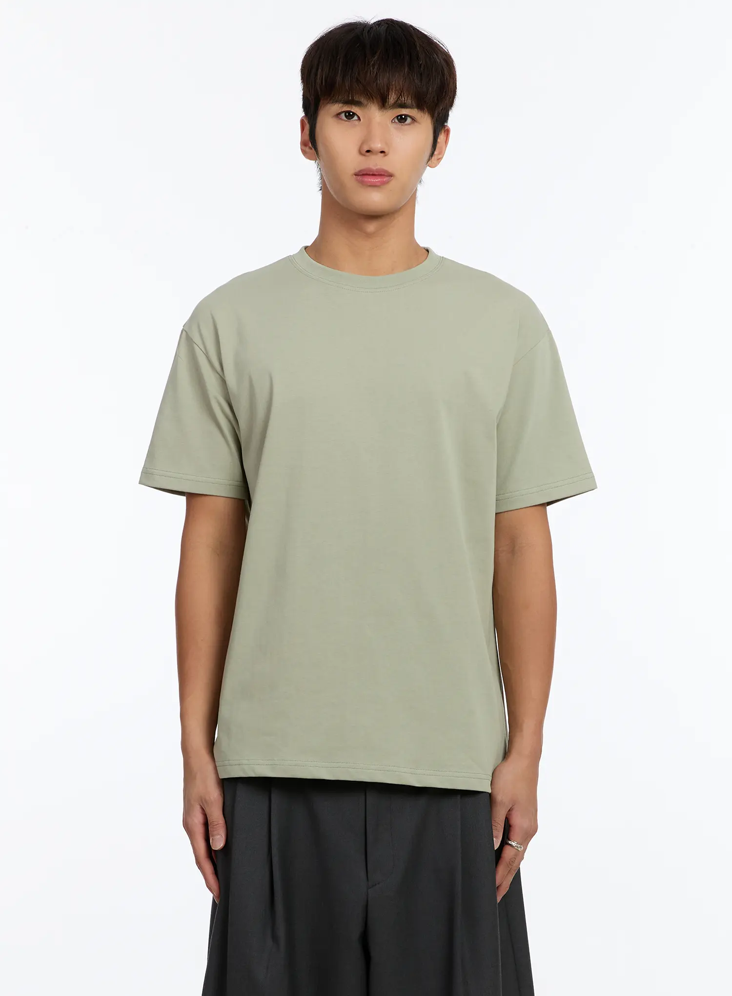 Men's Essential Slim Fit T-Shirt IM530 - Image 9
