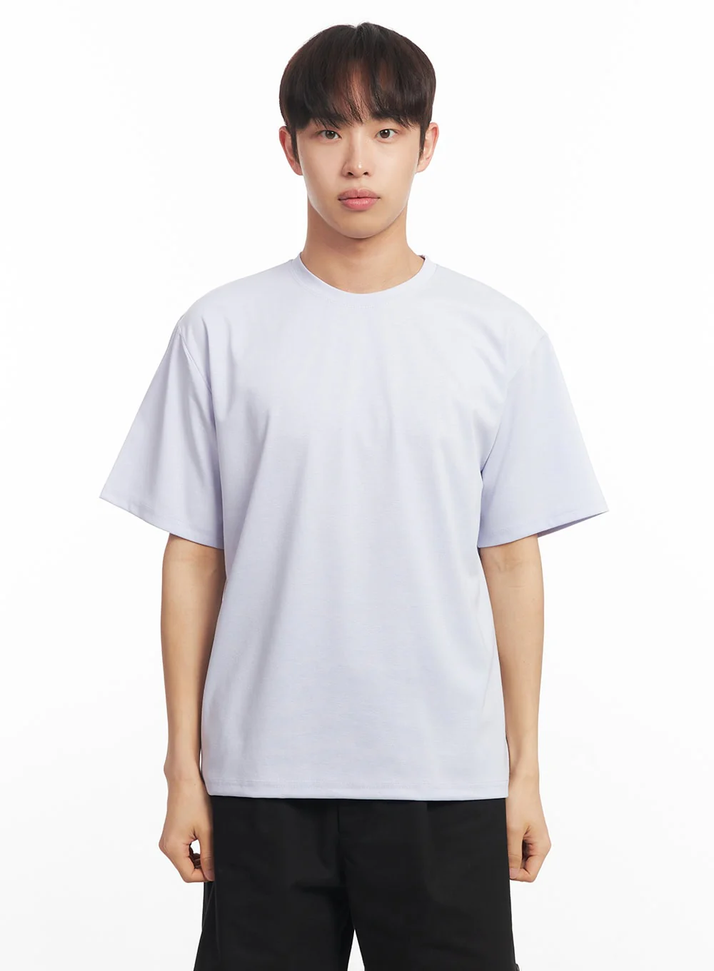 Men's Essential Solid T-Shirt IA518 - Image 15