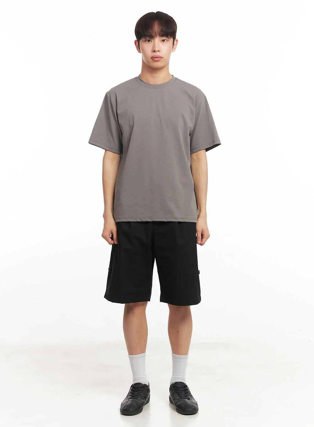 Men's Essential Solid T-Shirt IA518 - Image 6