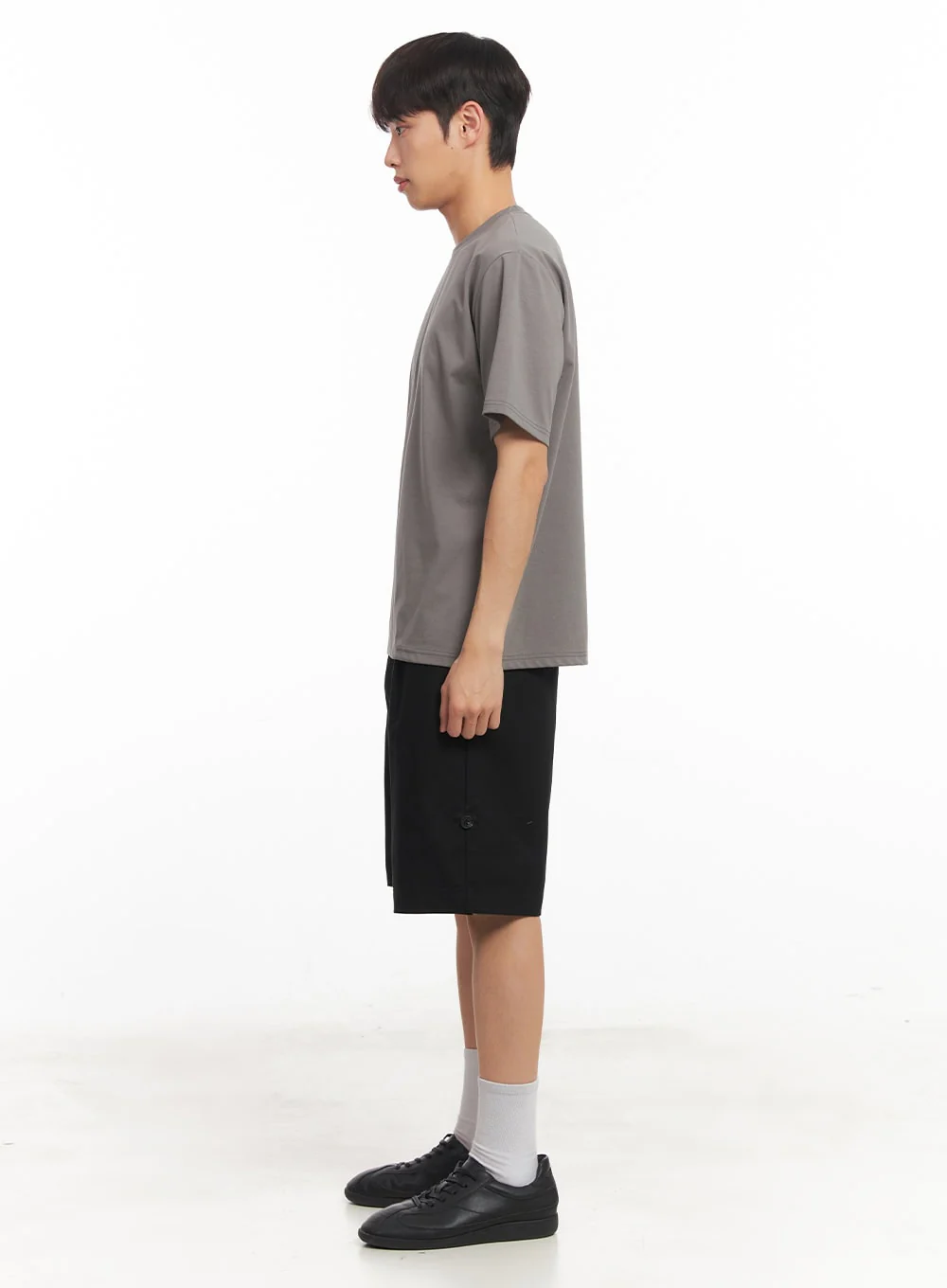 Men's Essential Solid T-Shirt IA518 - Image 7