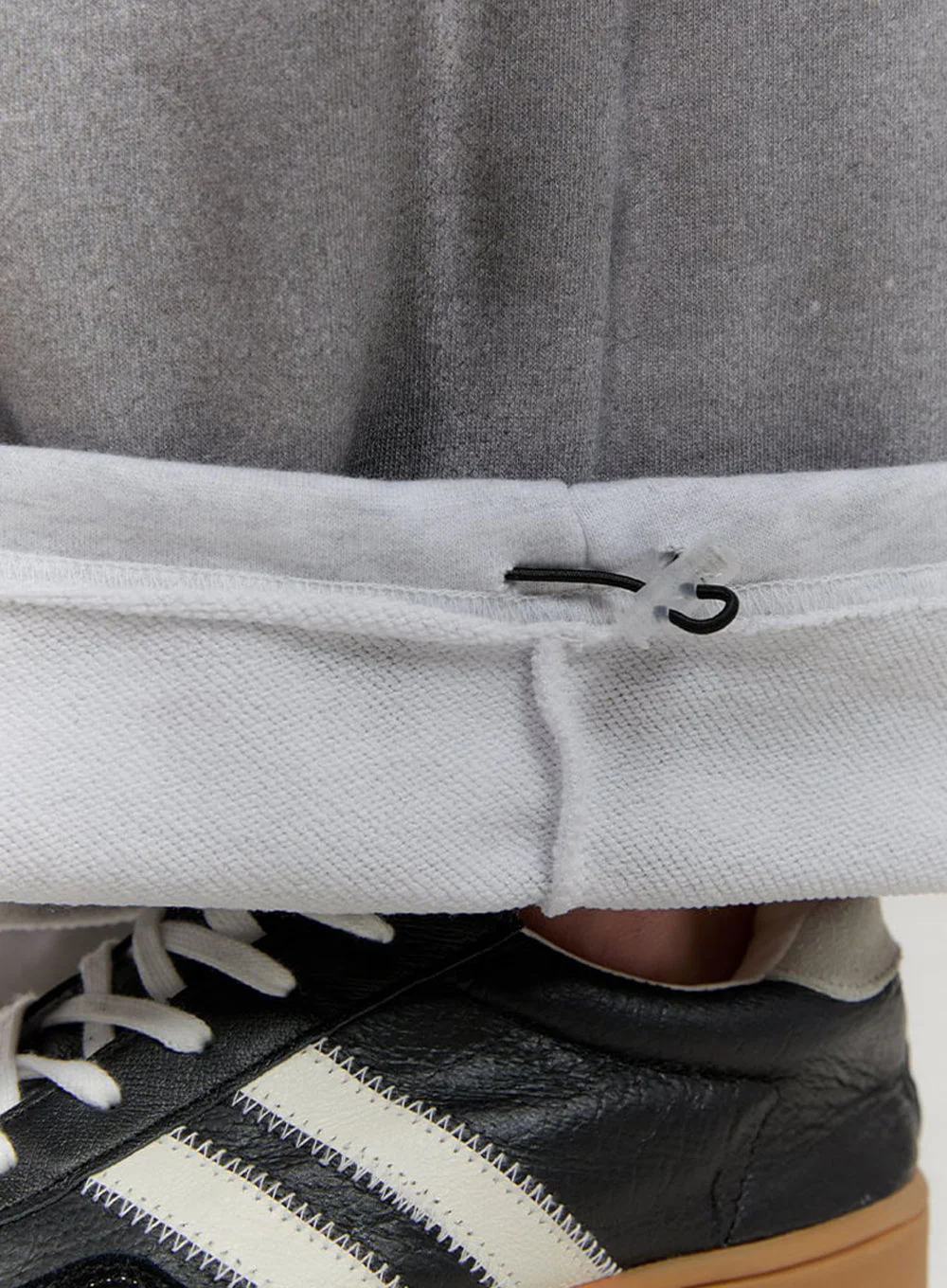 Men's Gradient Pintuck Sweatpants IF528 - Image 7
