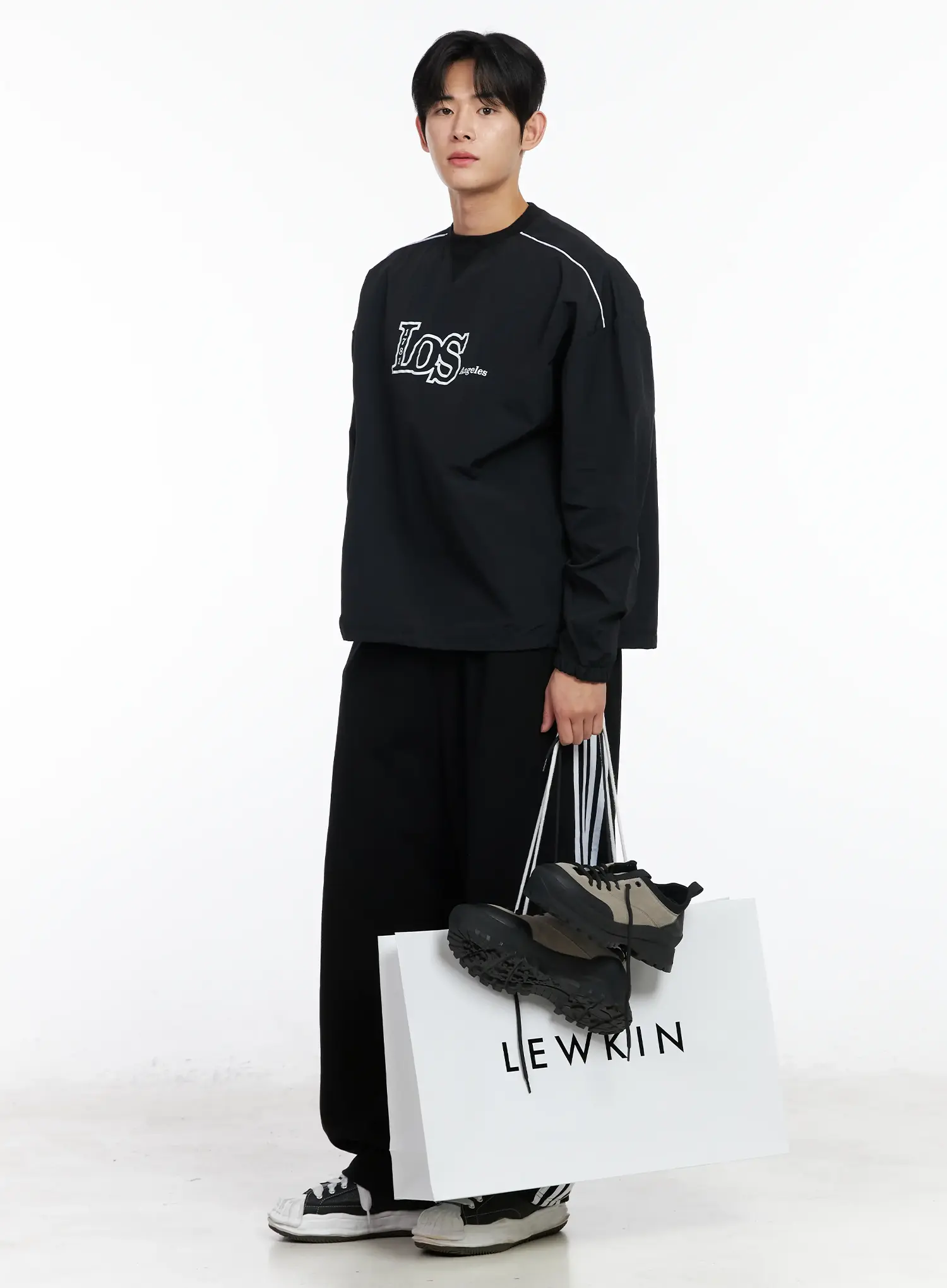 Men's Graphic Crewneck Sweatshirt IM523 - Image 10