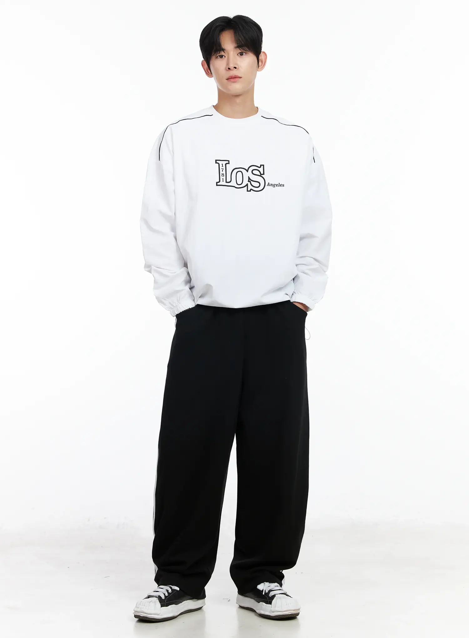 Men's Graphic Crewneck Sweatshirt IM523 - Image 13