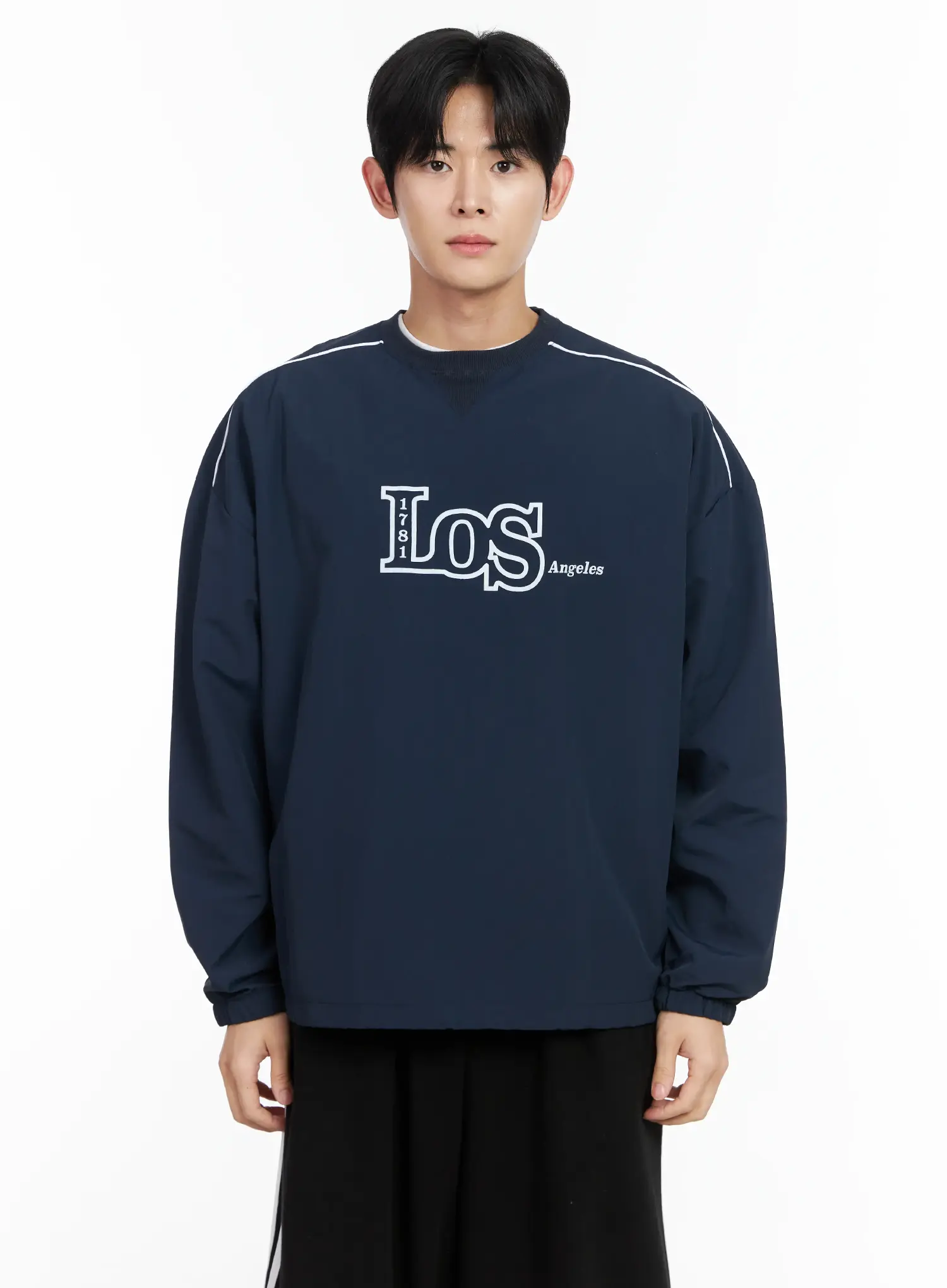 Men's Graphic Crewneck Sweatshirt IM523 - Image 17