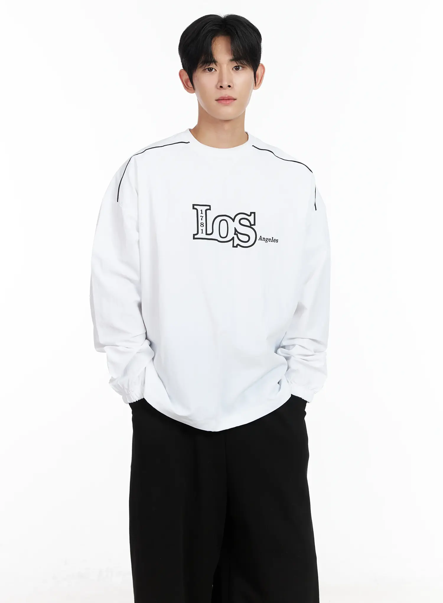 Men's Graphic Crewneck Sweatshirt IM523 - Image 21