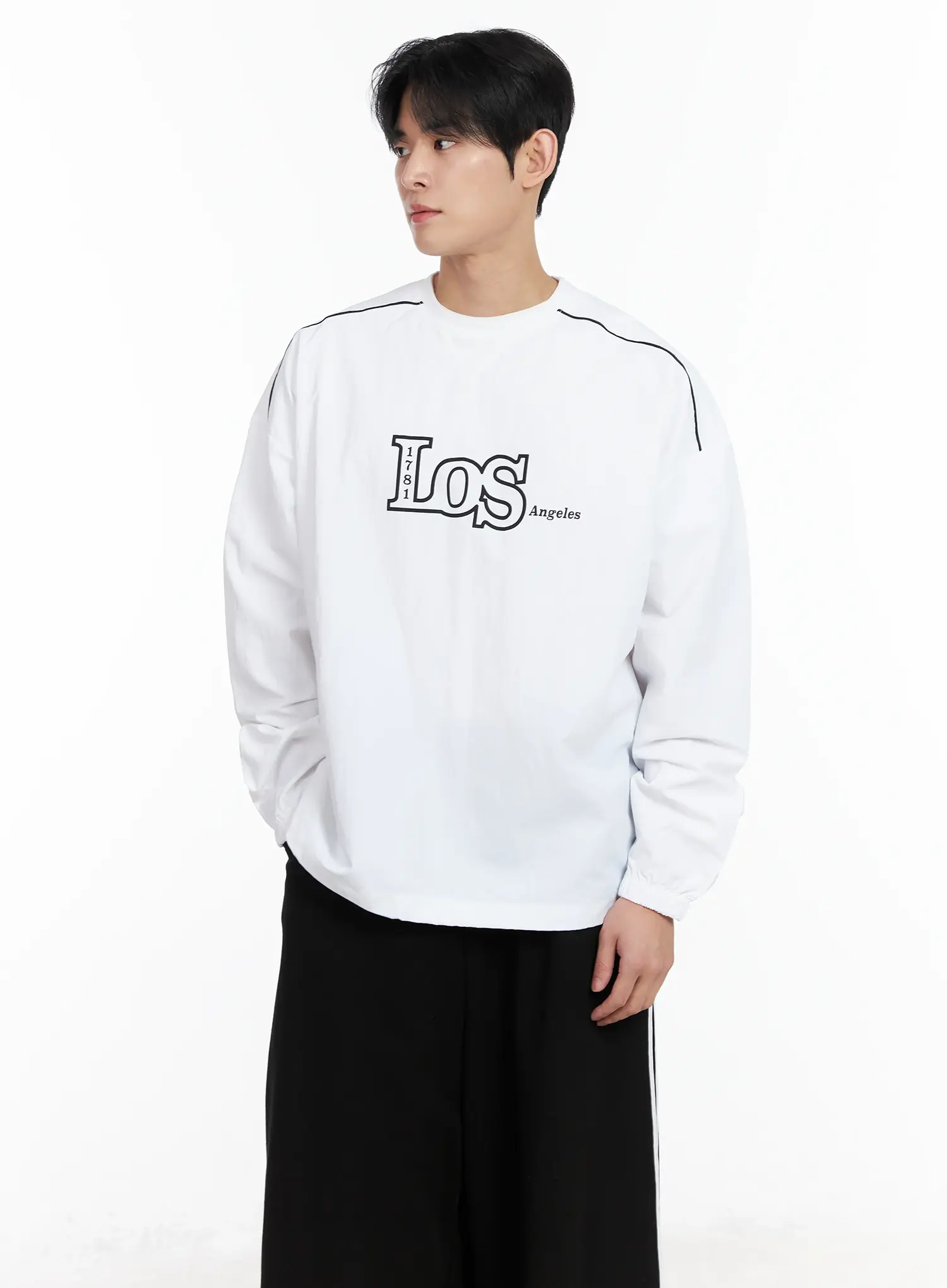 Men's Graphic Crewneck Sweatshirt IM523 - Image 8