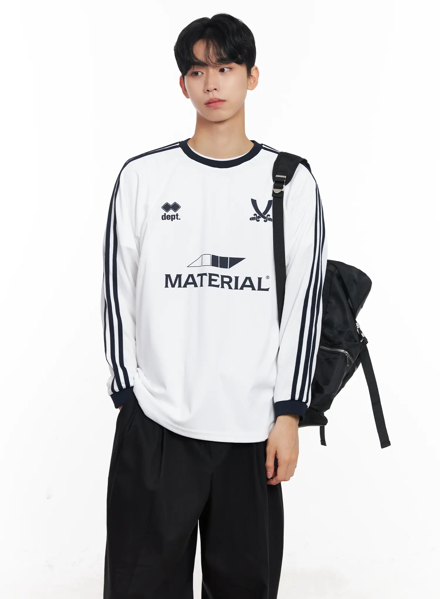 Men's Graphic Long-Sleeve Tee IL501 - Image 10