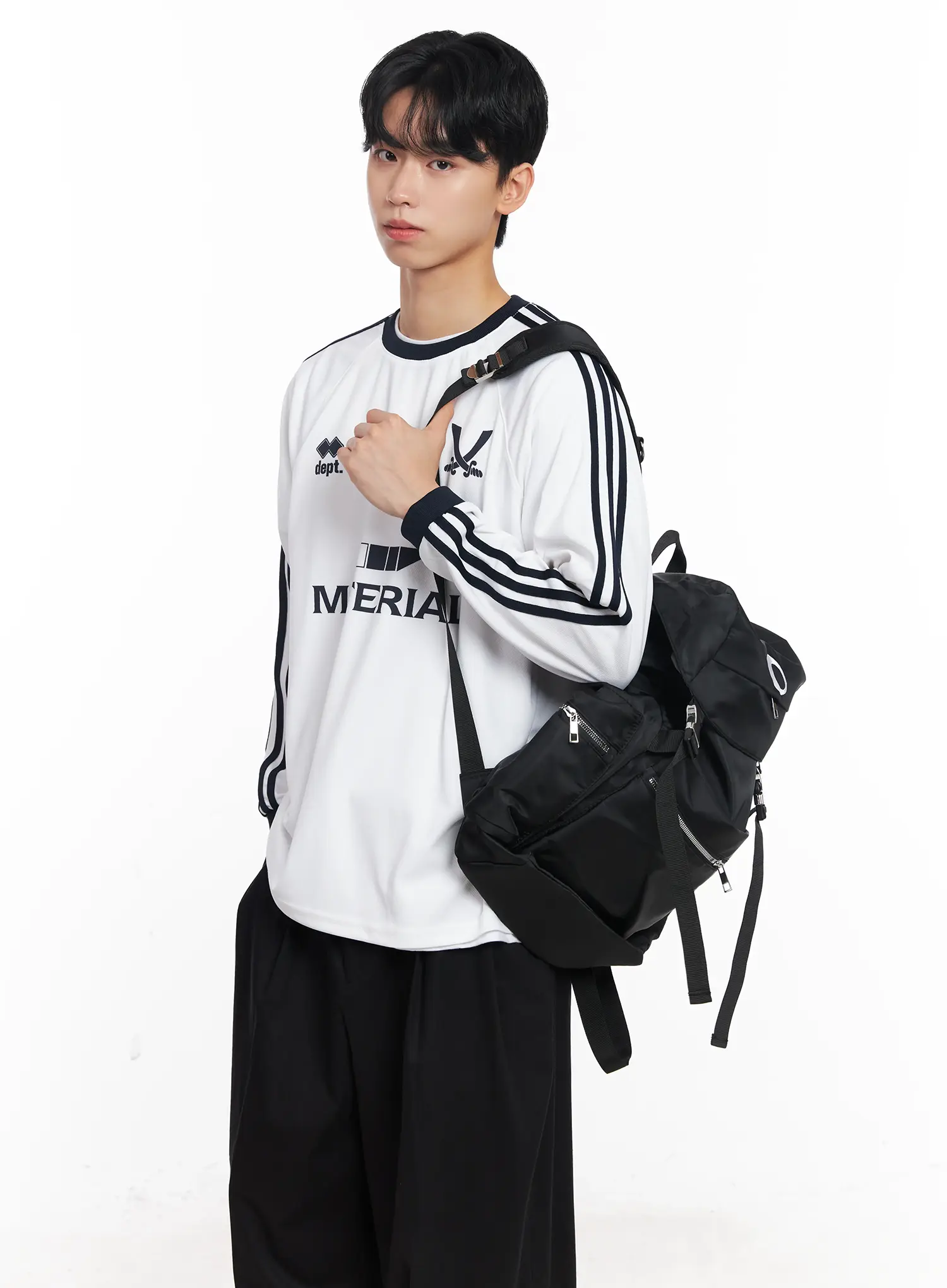 Men's Graphic Long-Sleeve Tee IL501 - Image 11