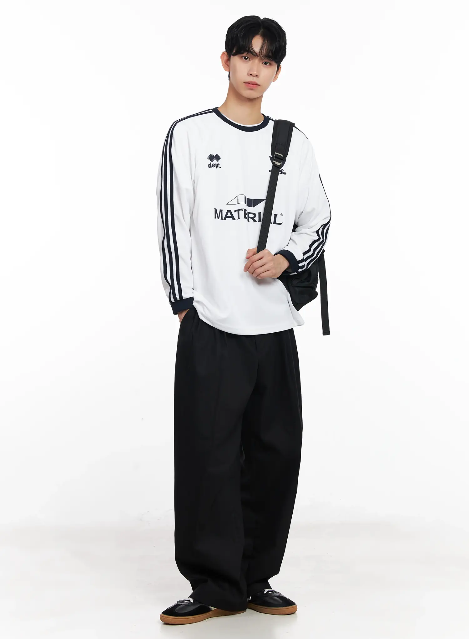 Men's Graphic Long-Sleeve Tee IL501 - Image 12