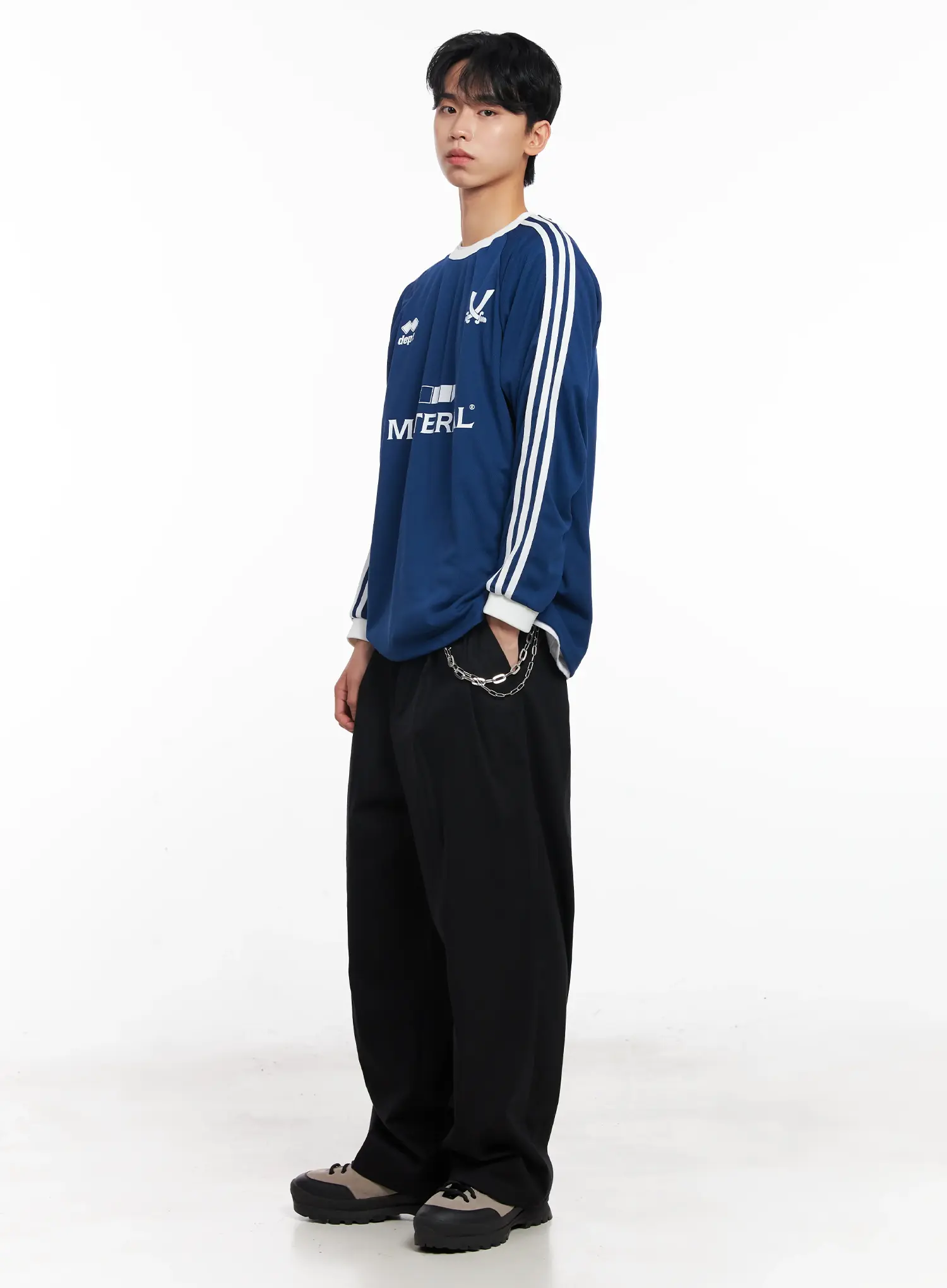 Men's Graphic Long-Sleeve Tee IL501 - Image 14